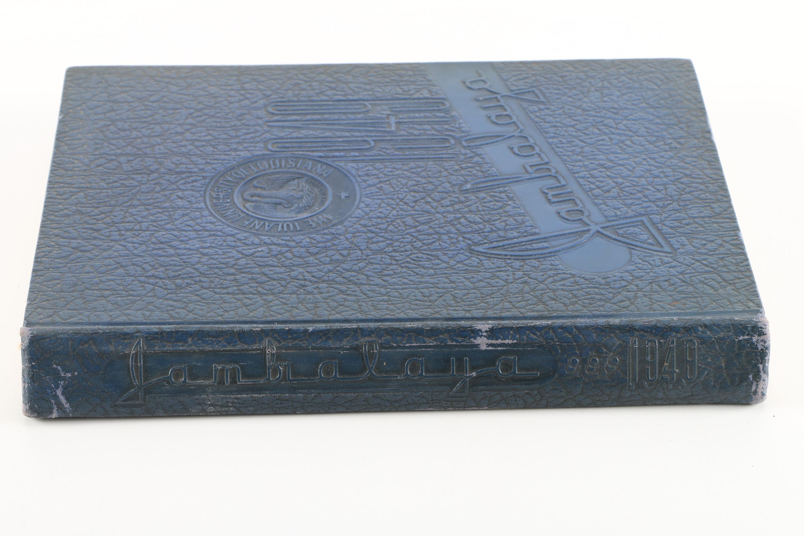 1949 Tulane University Yearbook "The Jambalaya"