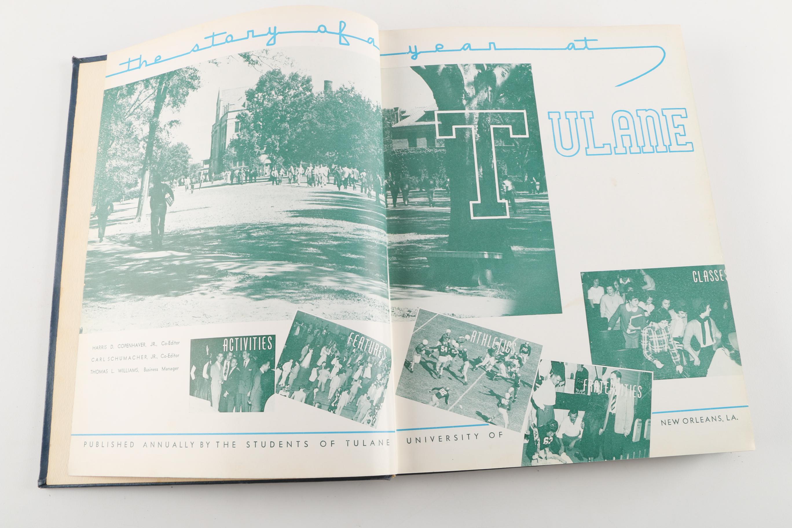 1949 Tulane University Yearbook "The Jambalaya"