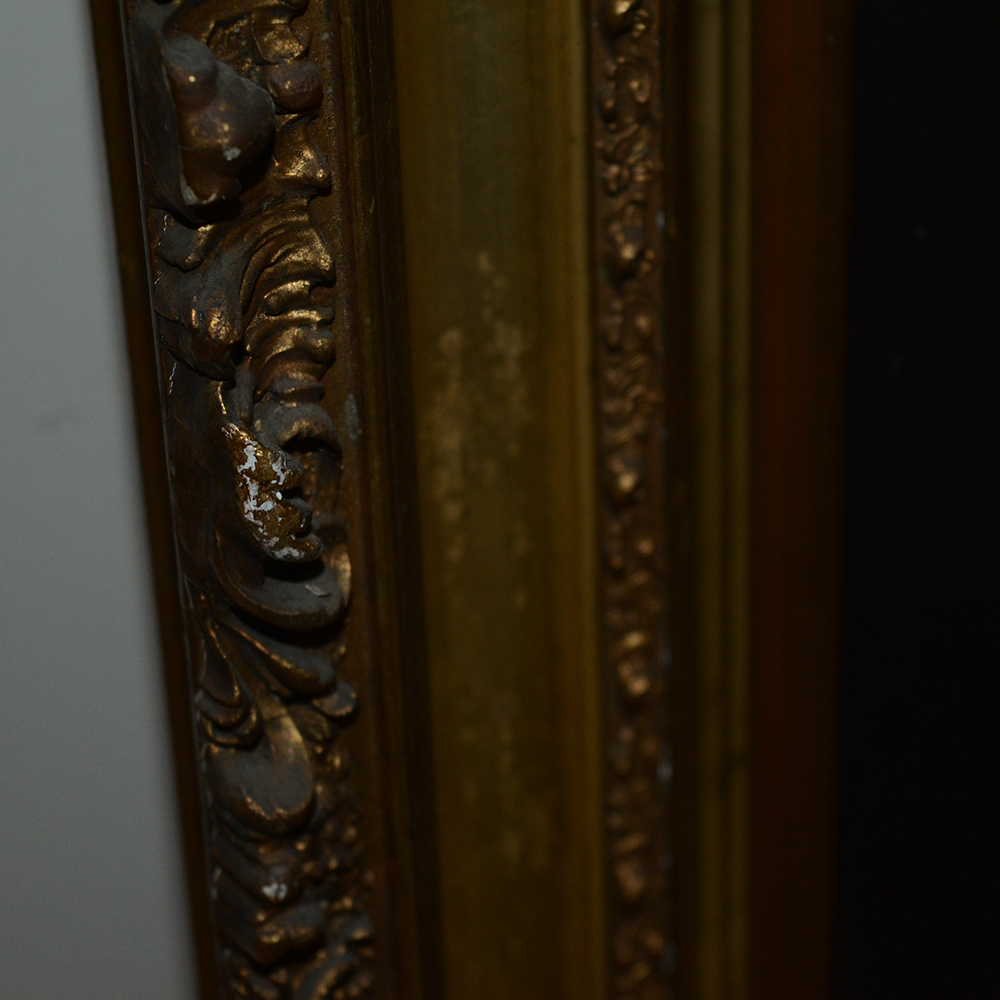 Original Oil Portrait on Canvas of Man in Green Jacket