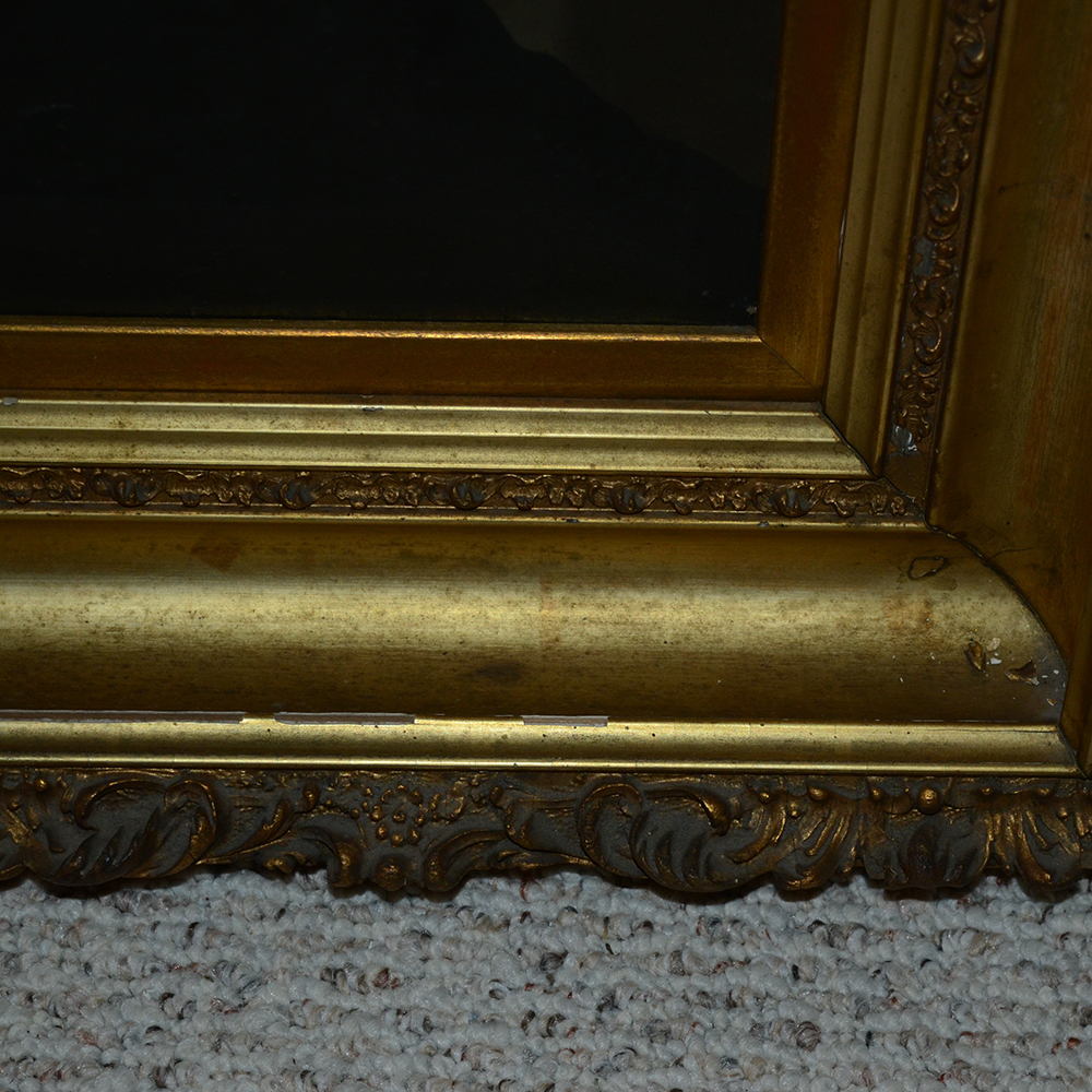 Original Oil Portrait on Canvas of Man in Green Jacket