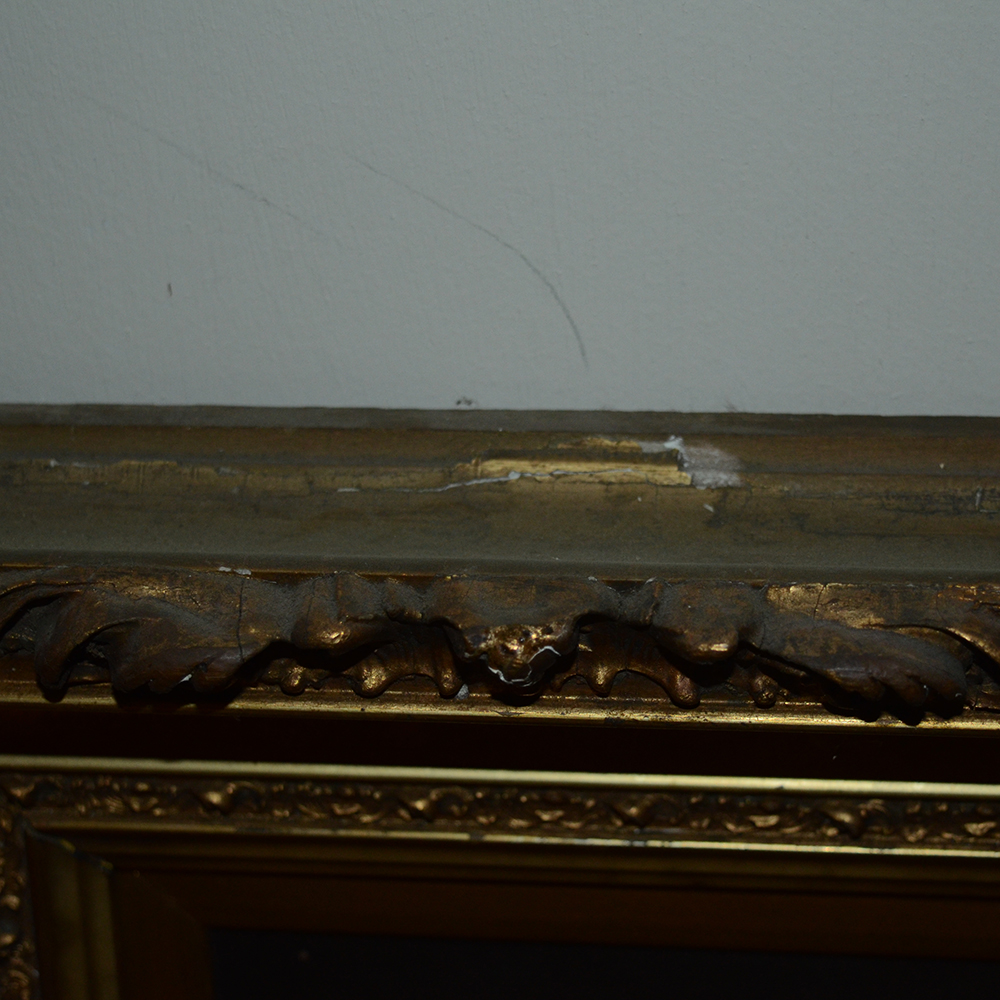 Original Oil Portrait on Canvas of Man in Green Jacket