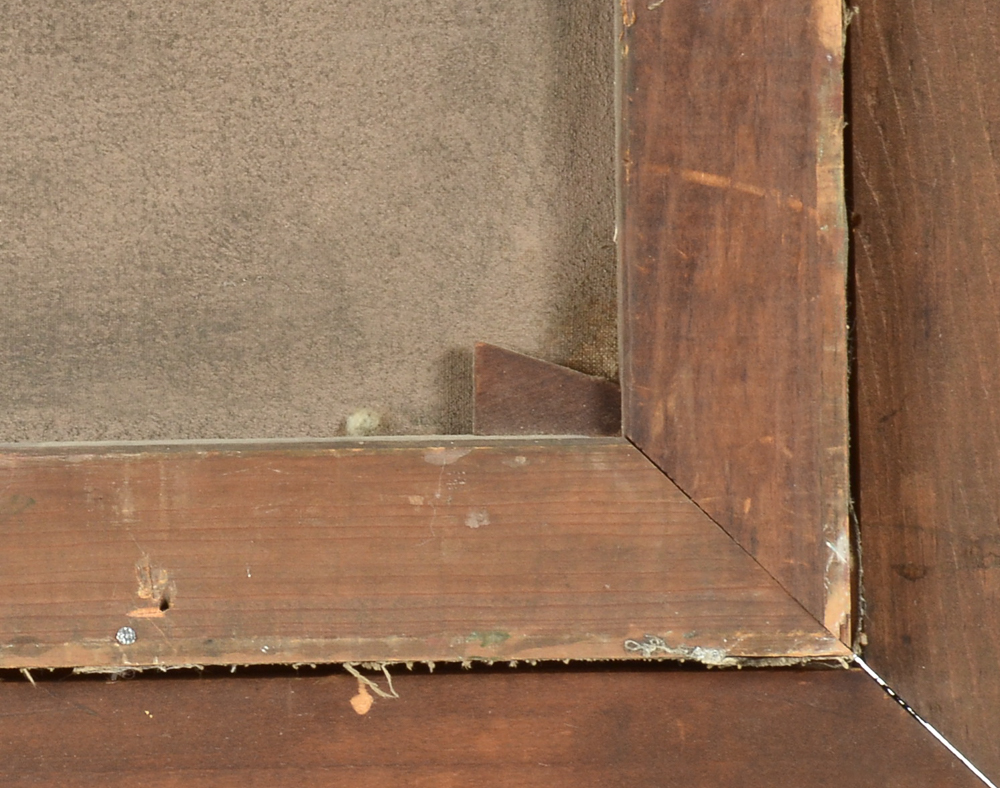 J. A. Leighner Antique Original Oil Landscape on Canvas