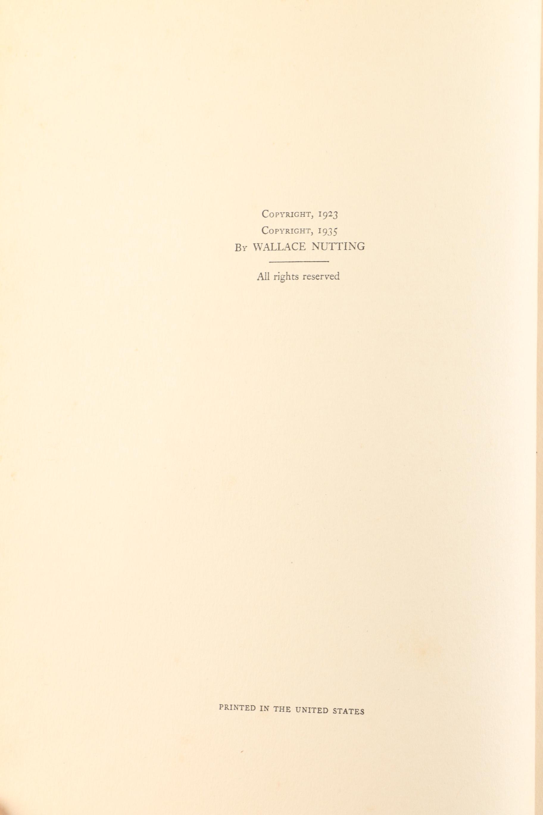 1935 "Connecticut Beautiful" by Wallace Nutting