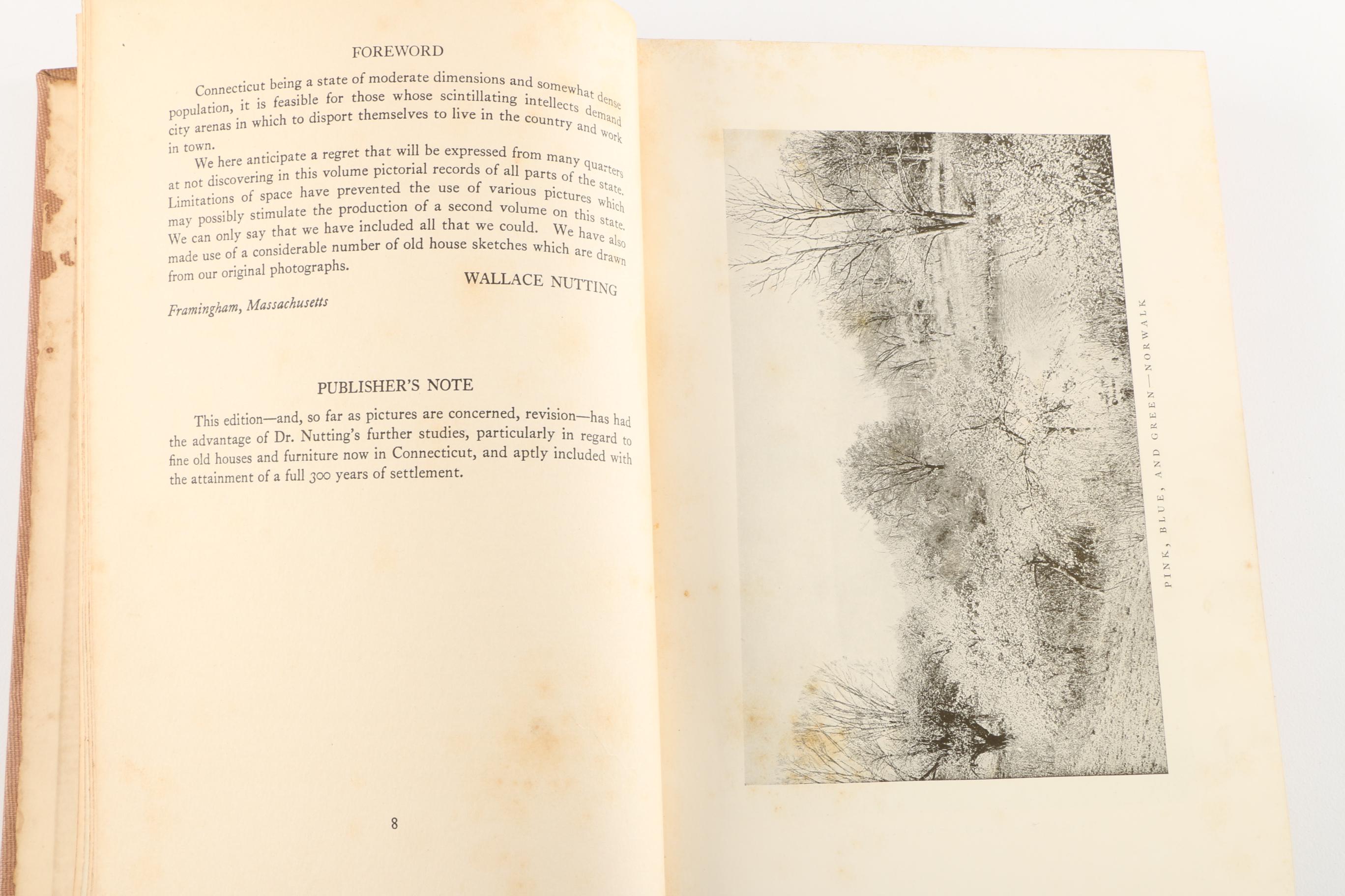 1935 "Connecticut Beautiful" by Wallace Nutting