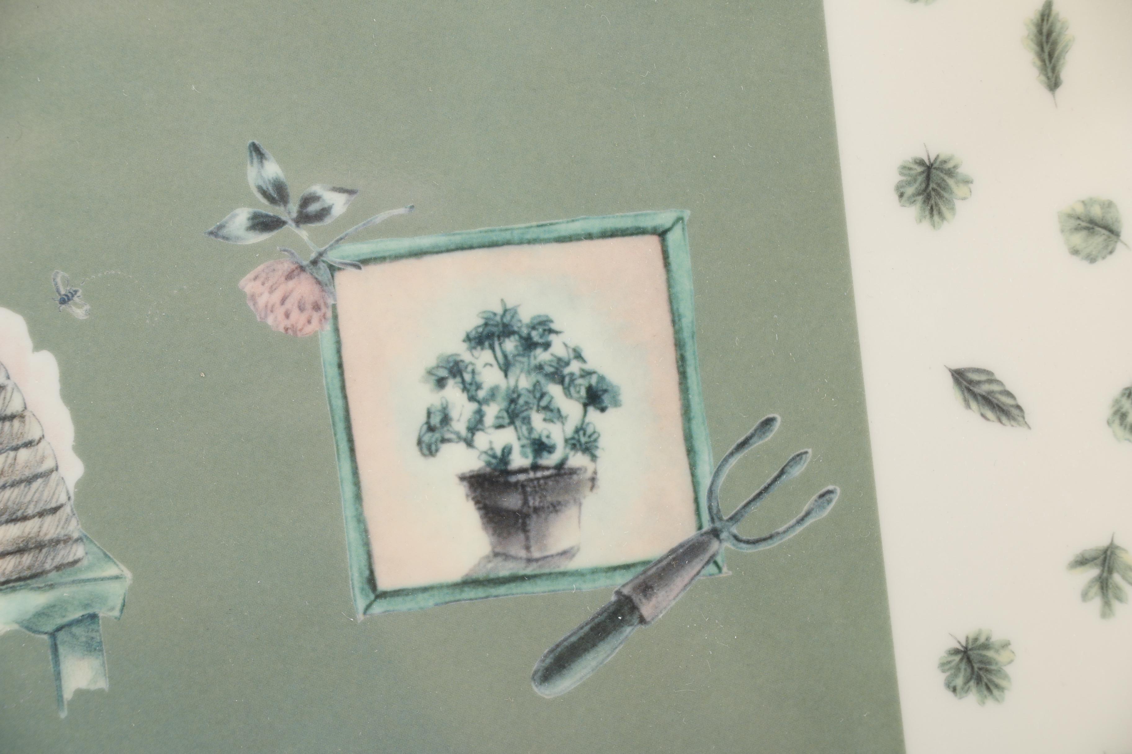 Pfaltzgraff Melamine Dish Set and Ceramic Pier One Mugs