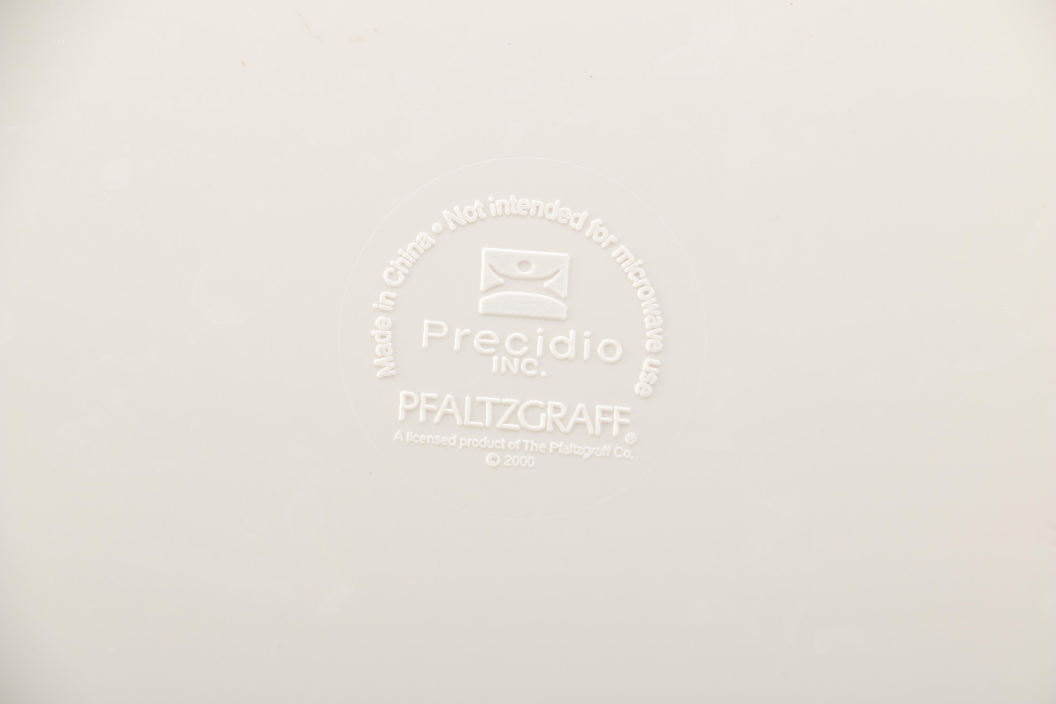 Pfaltzgraff Melamine Dish Set and Ceramic Pier One Mugs