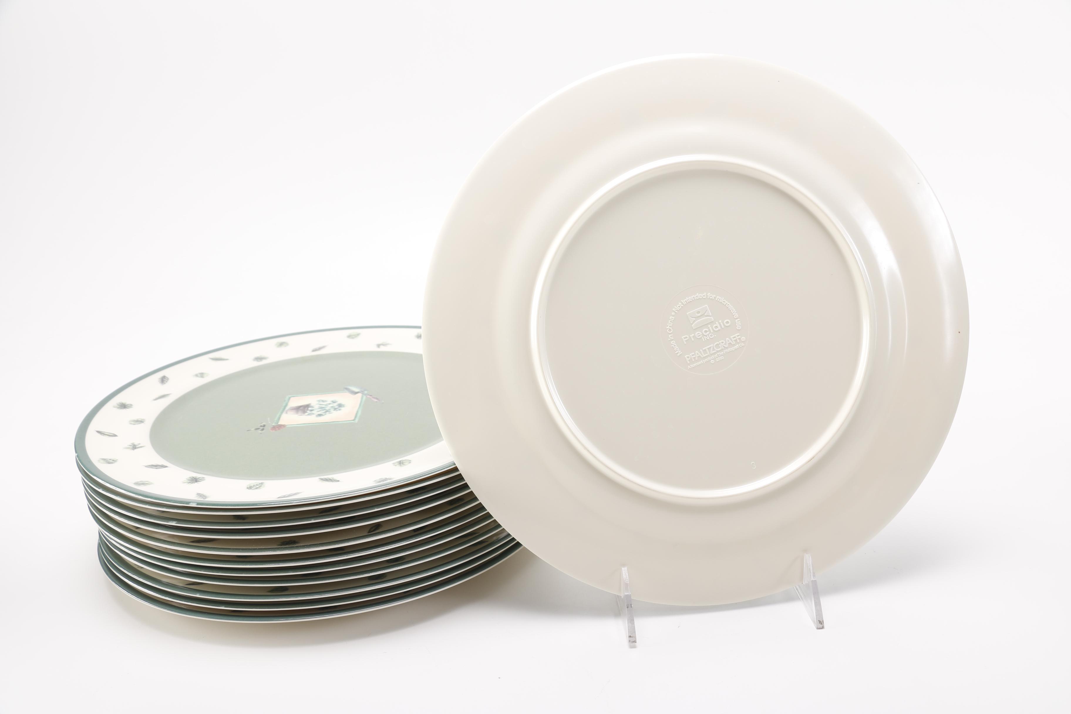 Pfaltzgraff Melamine Dish Set and Ceramic Pier One Mugs