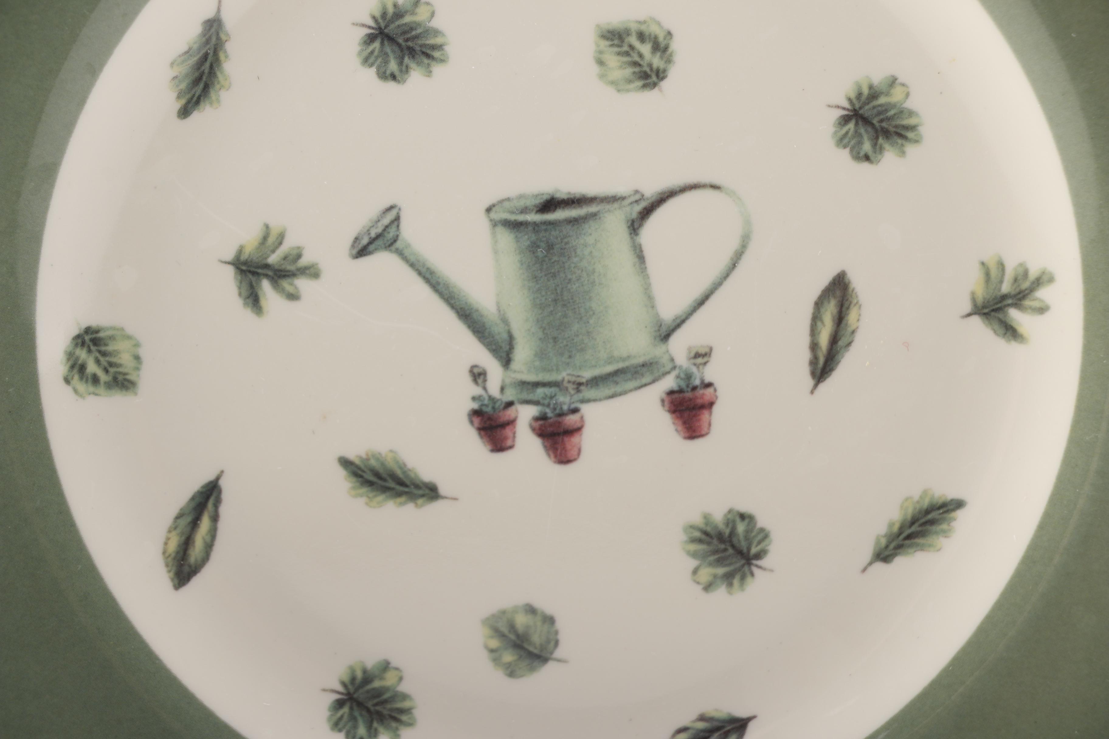 Pfaltzgraff Melamine Dish Set and Ceramic Pier One Mugs