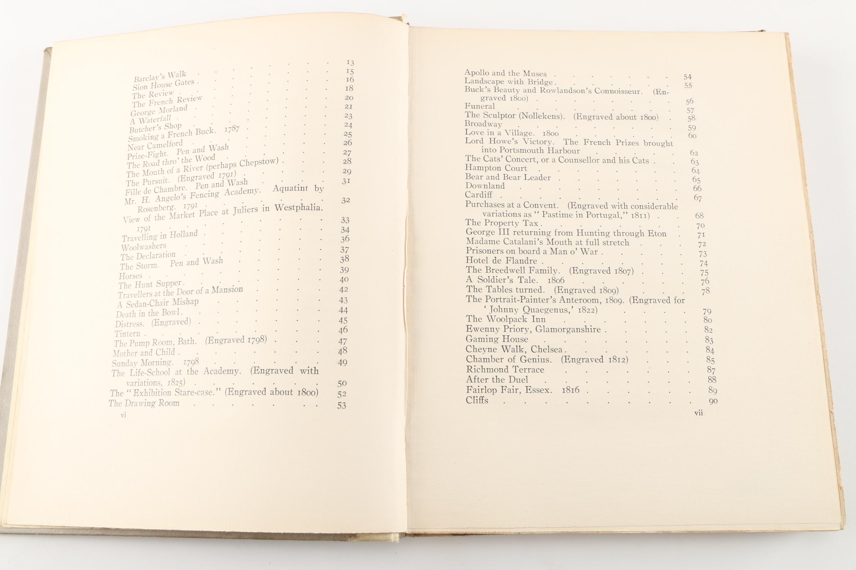 1923 "Thomas Rowlandson: His Drawings and Water-Colours" by A. P. Oppé