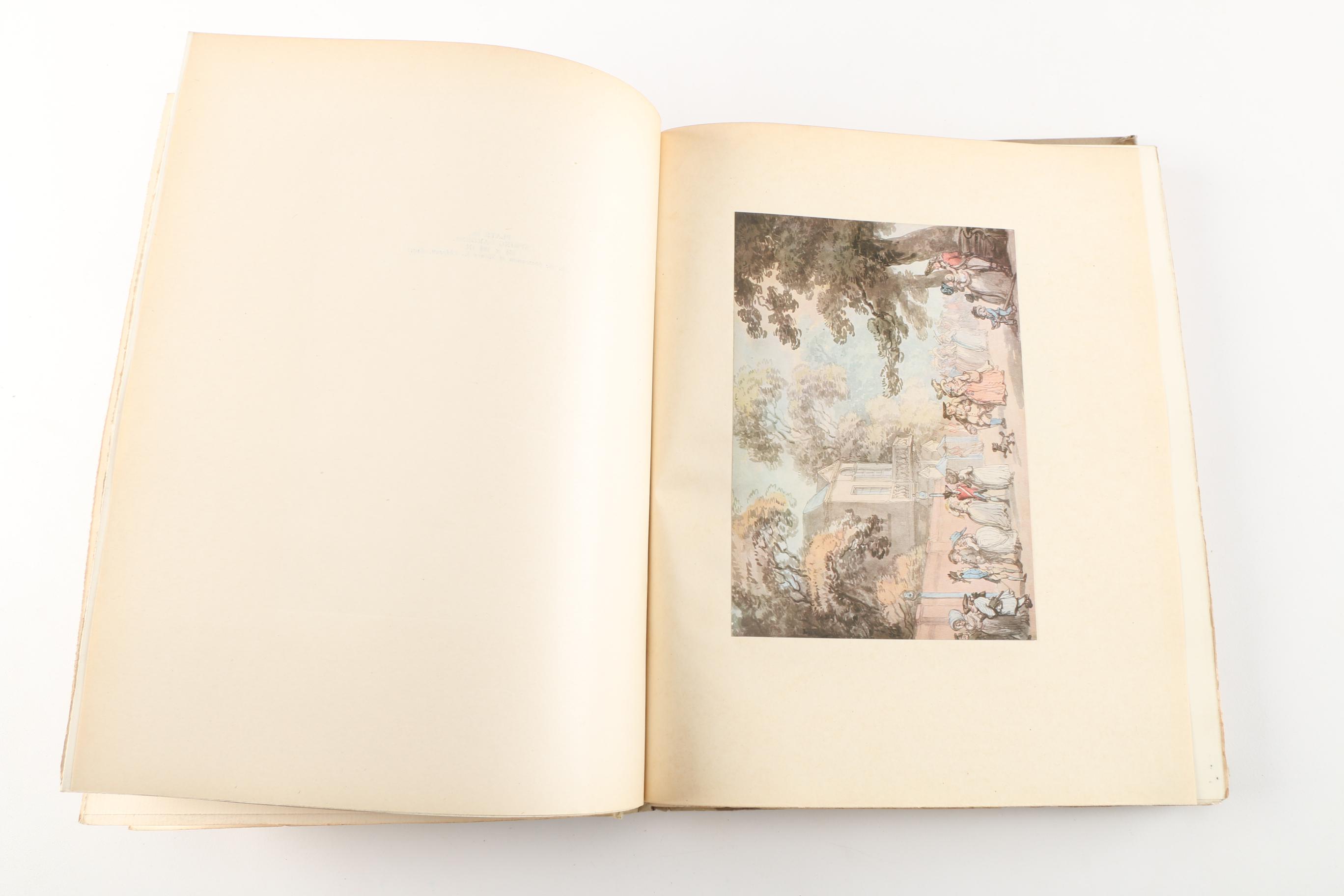 1923 "Thomas Rowlandson: His Drawings and Water-Colours" by A. P. Oppé