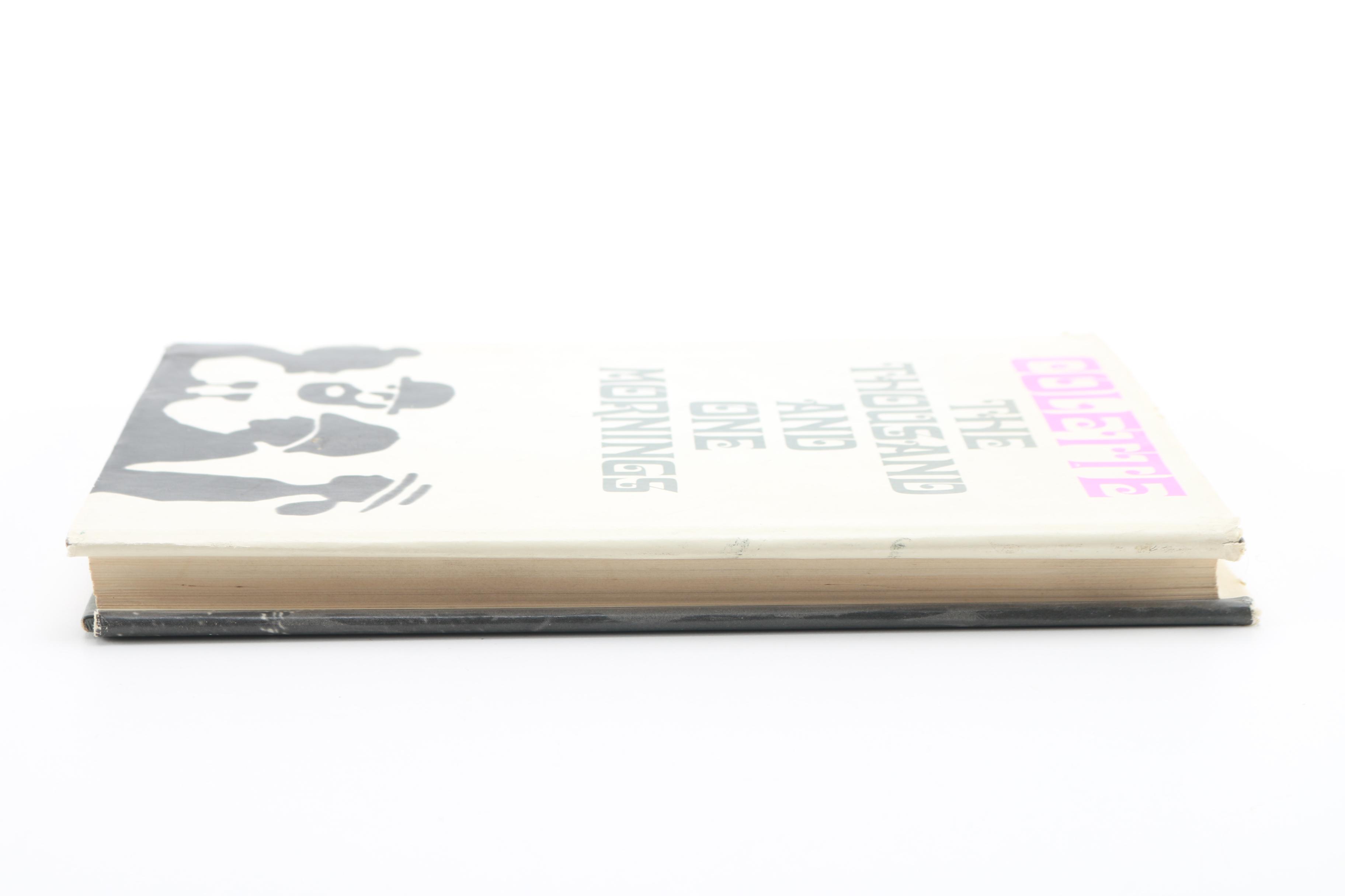 1973 First U.S Printing "The Thousand and One Mornings" by Colette