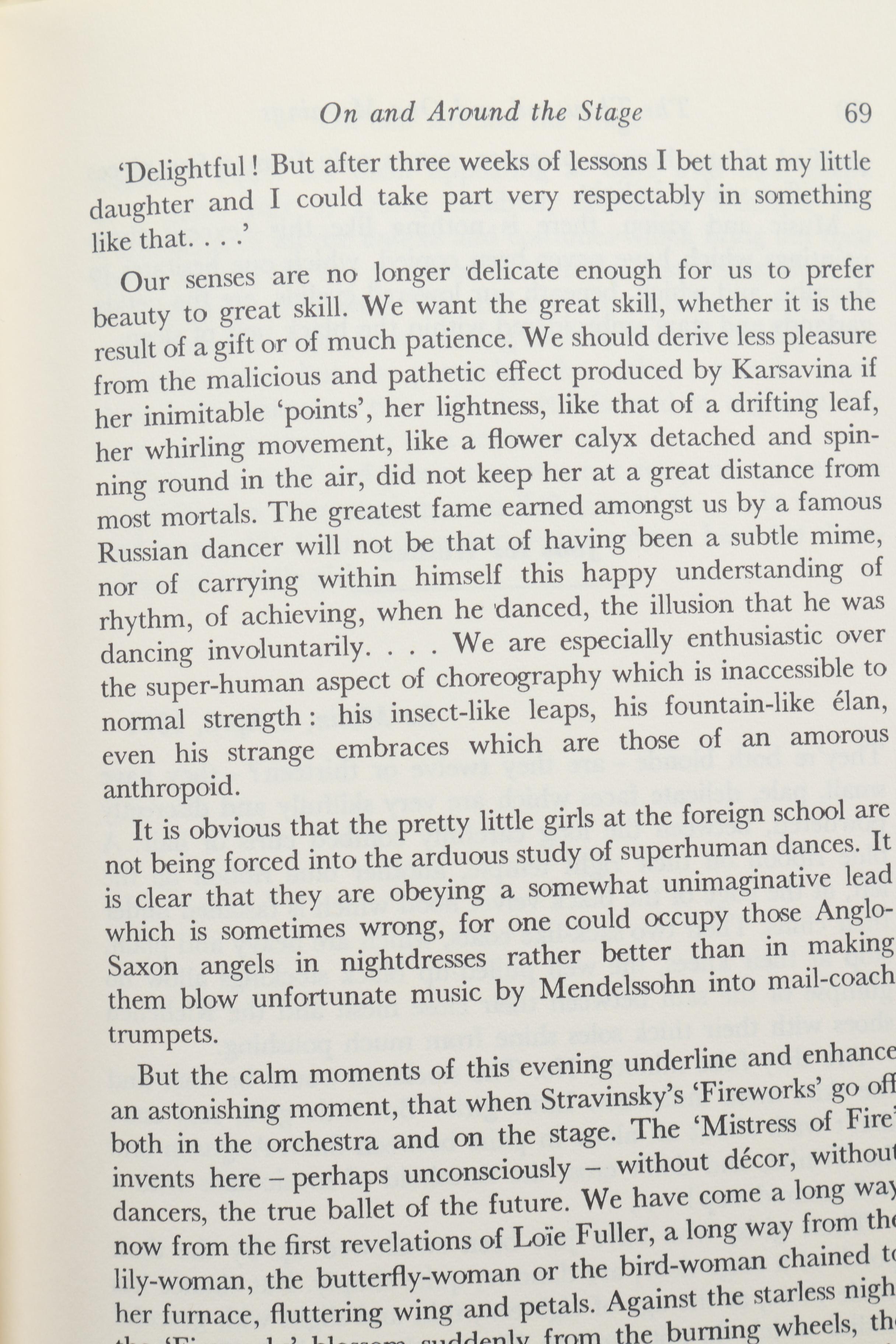 1973 First U.S Printing "The Thousand and One Mornings" by Colette