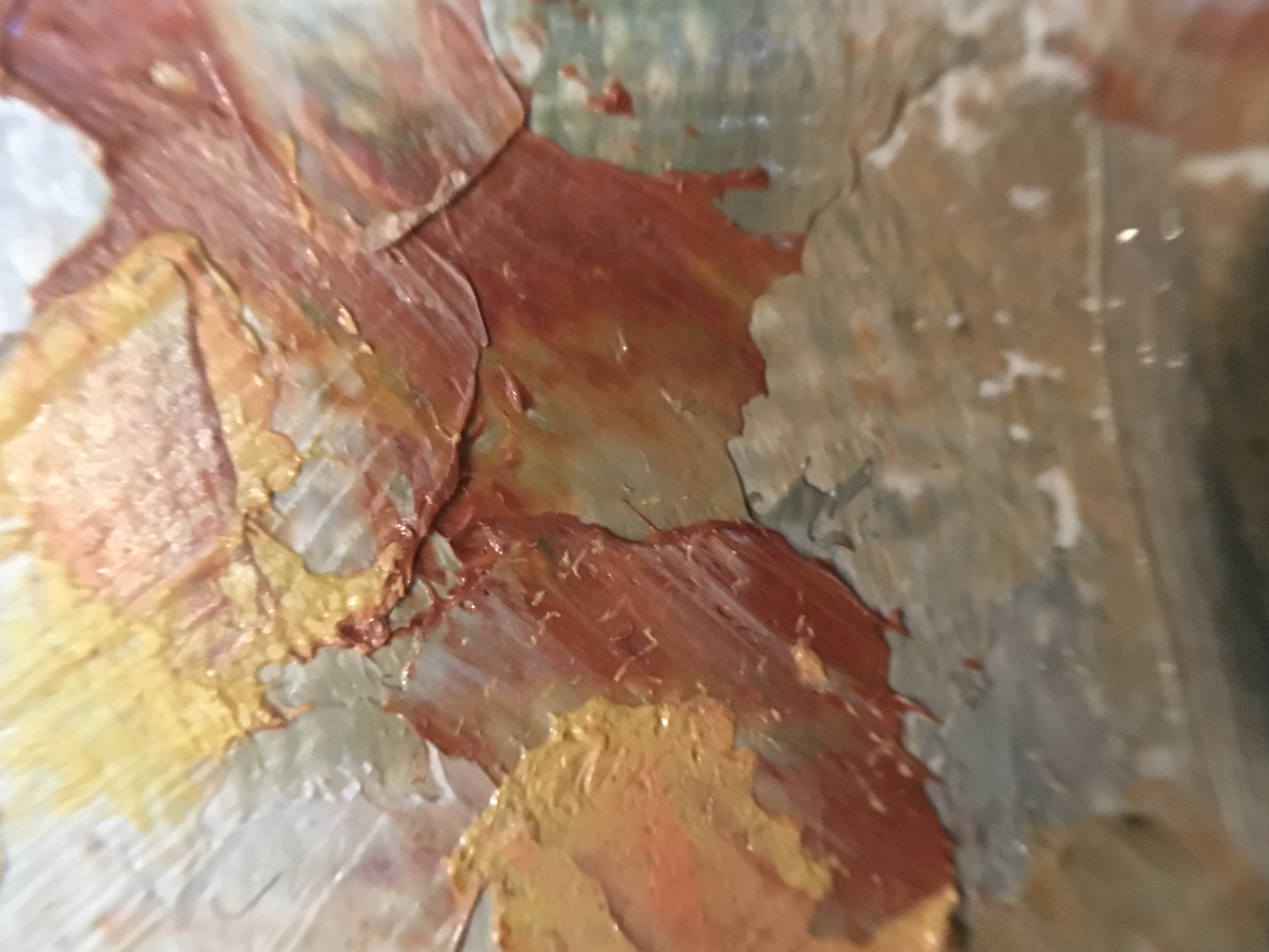 Framed Original Oil Painting by P. Charles