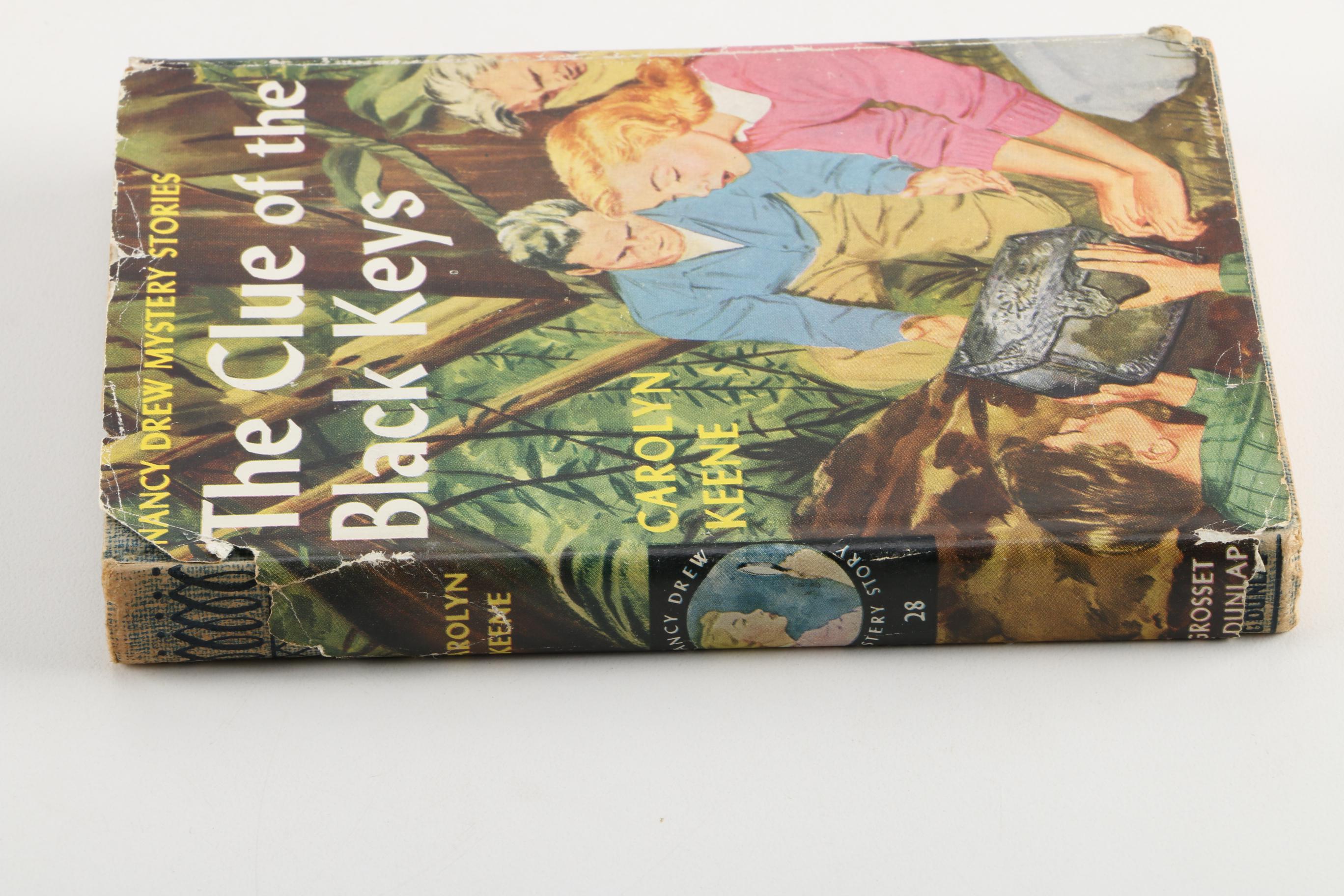 1960 Nancy Drew Novel "The Clue of the Black Keys"