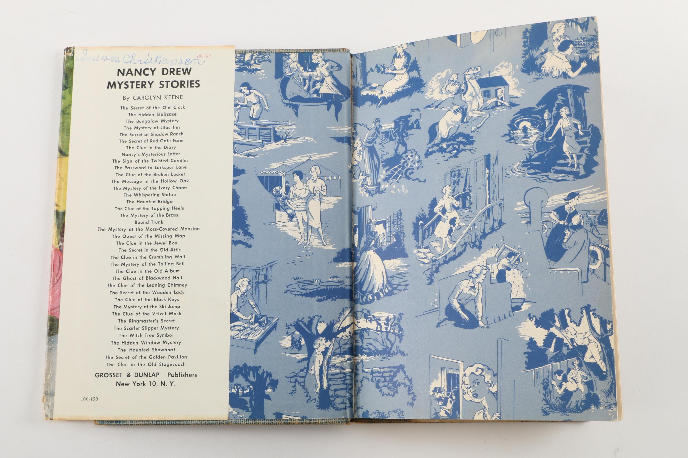 1960 Nancy Drew Novel "The Clue of the Black Keys"