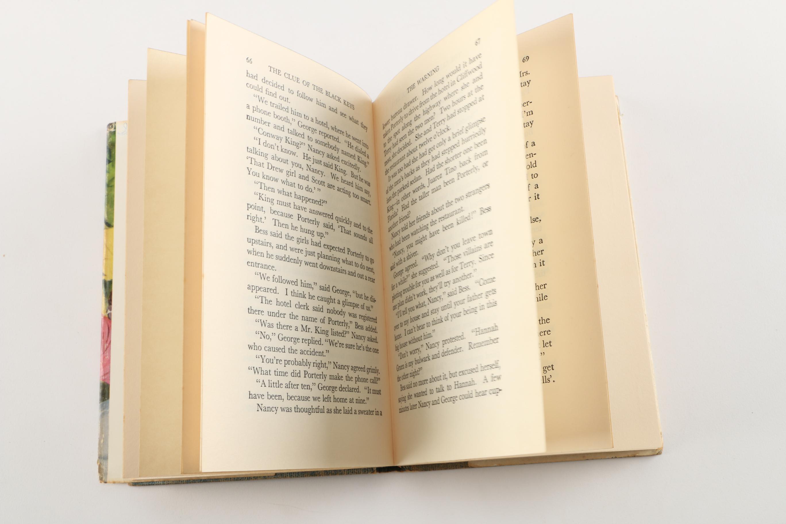 1960 Nancy Drew Novel "The Clue of the Black Keys"