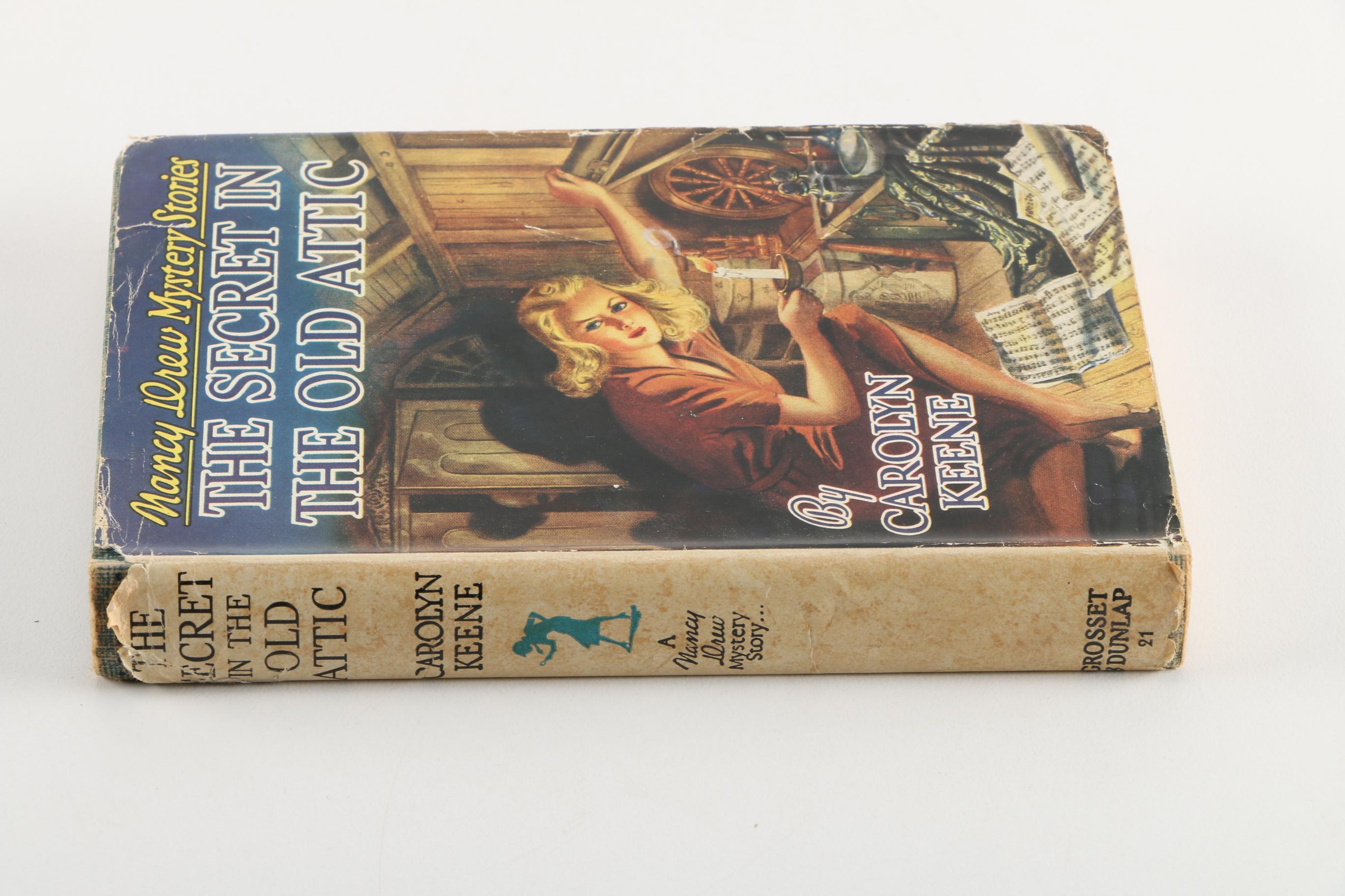 1953 Nancy Drew Novel "The Secret in the Old Attic"