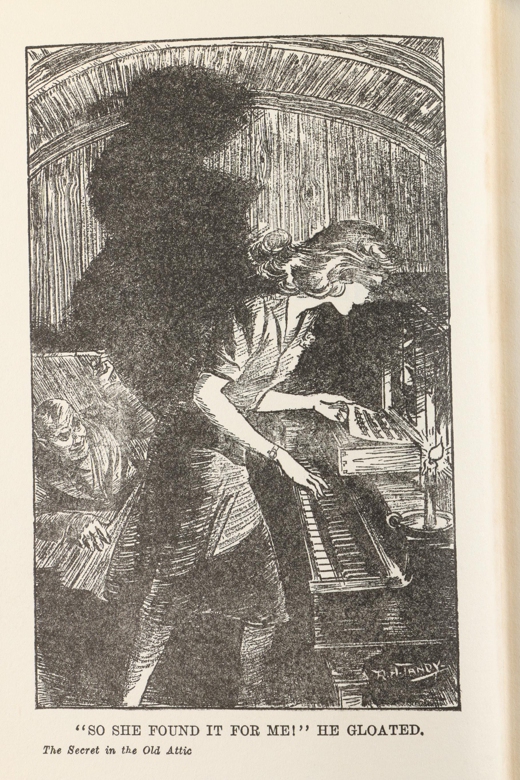 1953 Nancy Drew Novel "The Secret in the Old Attic"