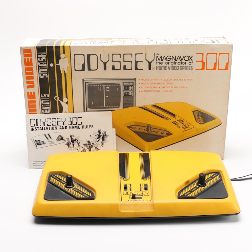 1976 Magnavox Odyssey 300 Video Game Console