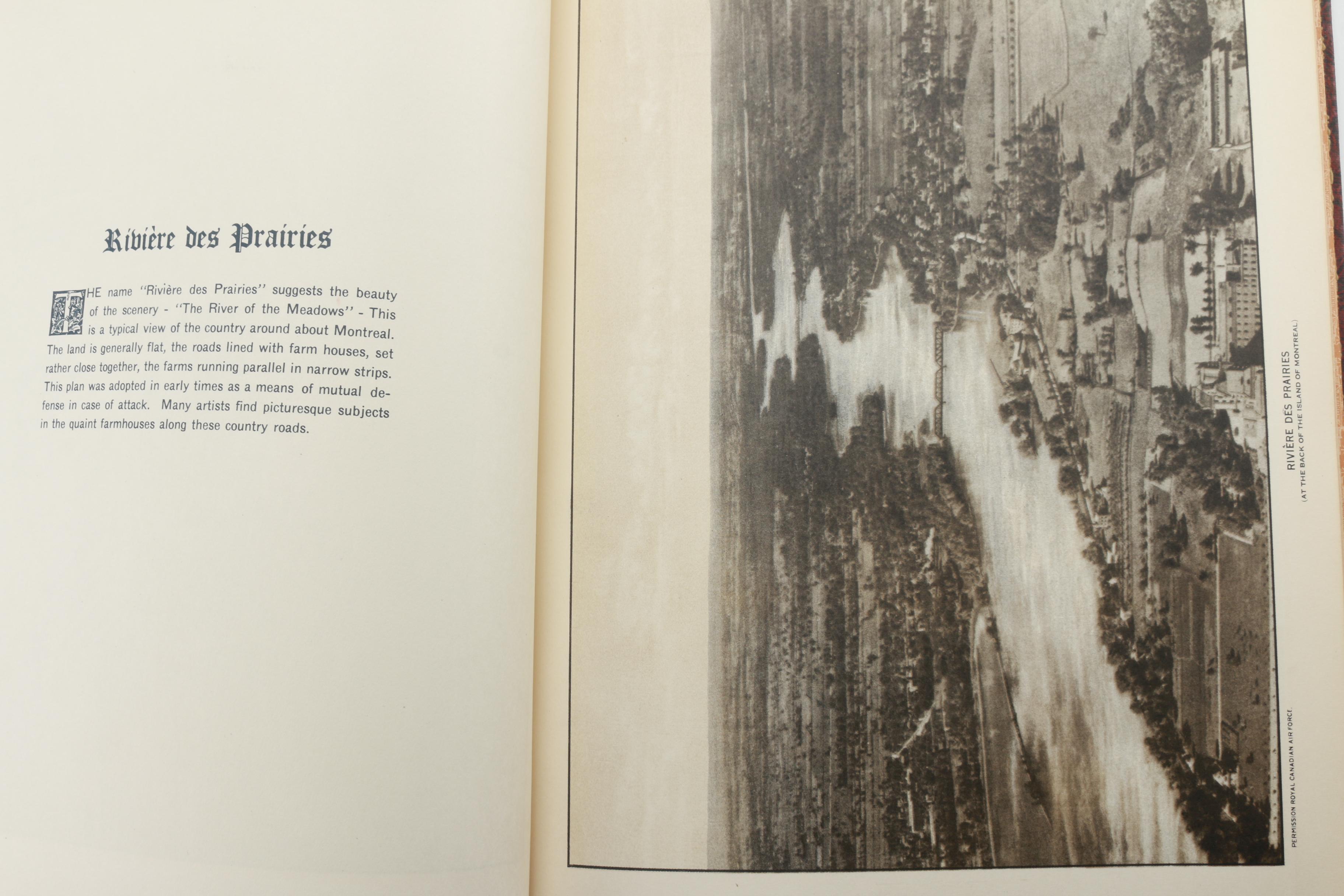 1930s "Historic Montreal Past and Present" Book of Illustrations