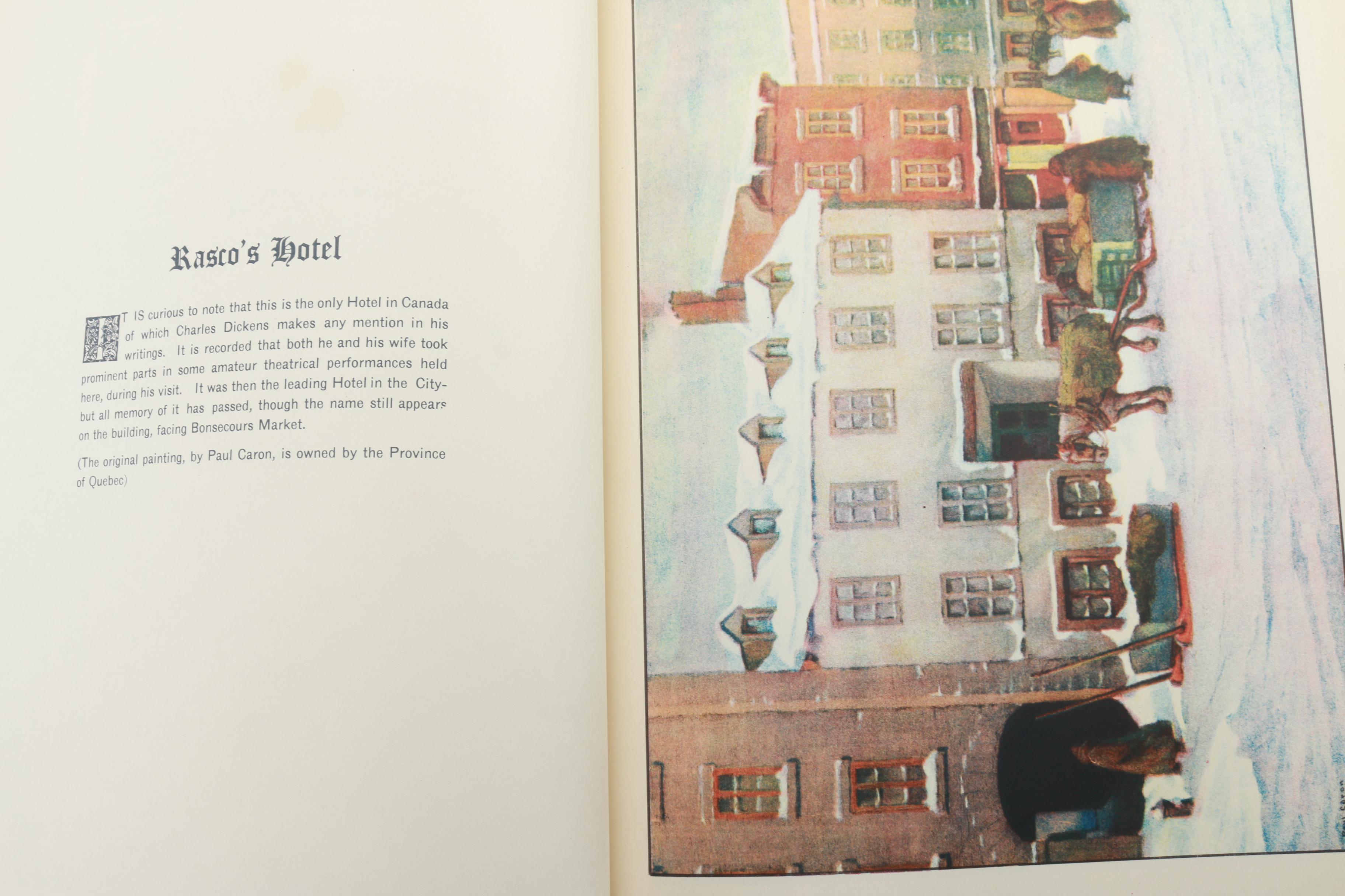 1930s "Historic Montreal Past and Present" Book of Illustrations