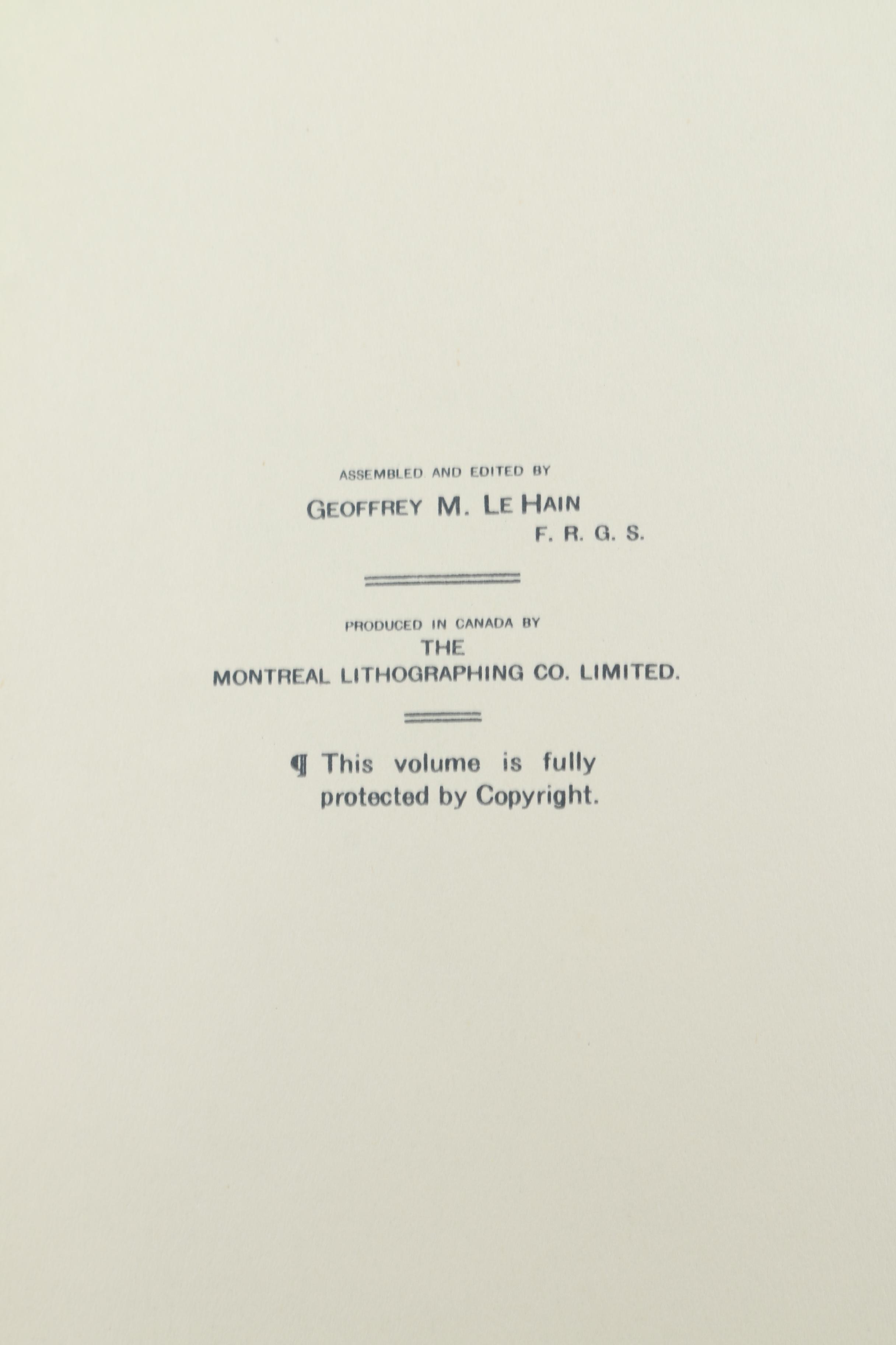 1930s "Historic Montreal Past and Present" Book of Illustrations