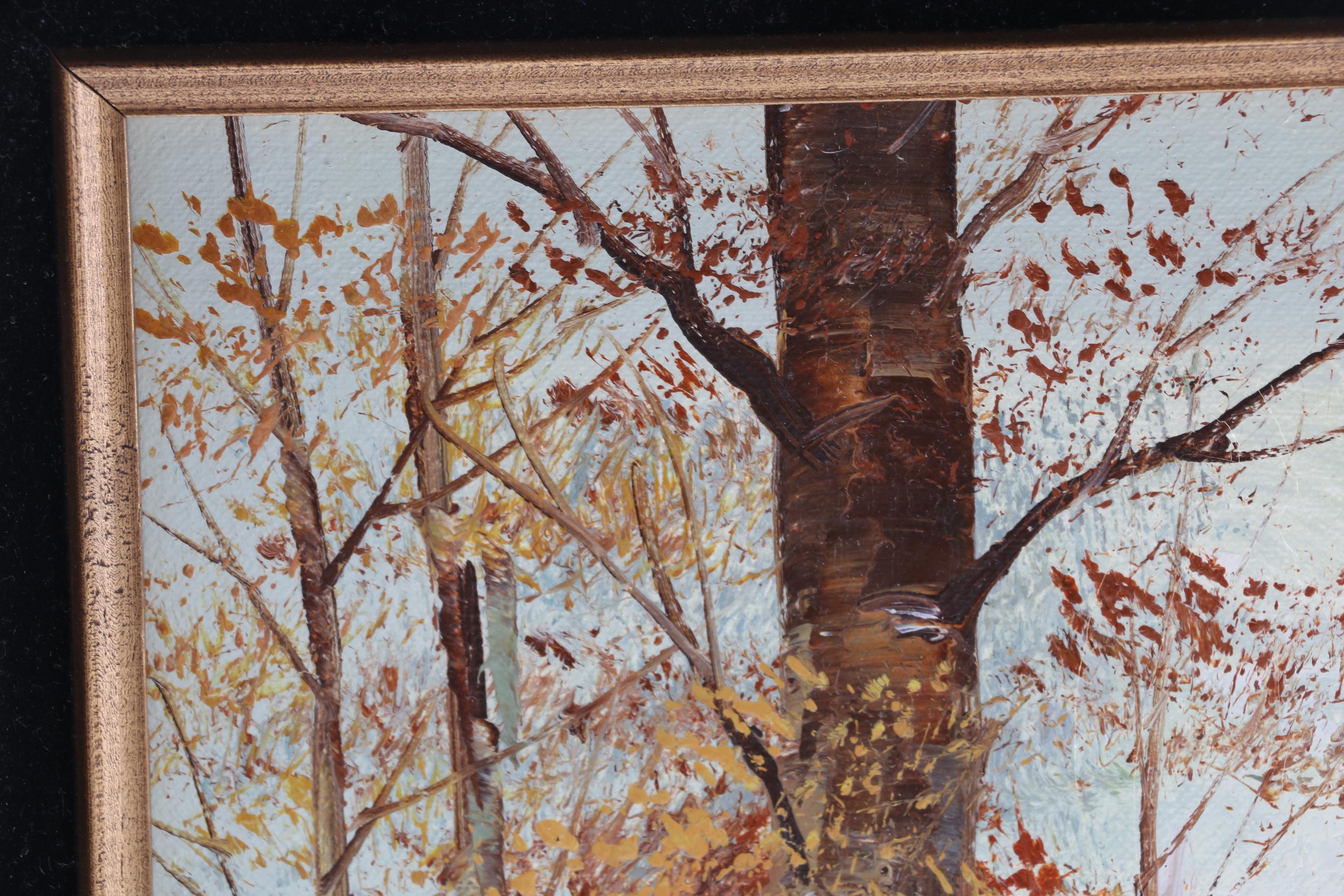 Original Oil on Canvas of a Mountain Landscape