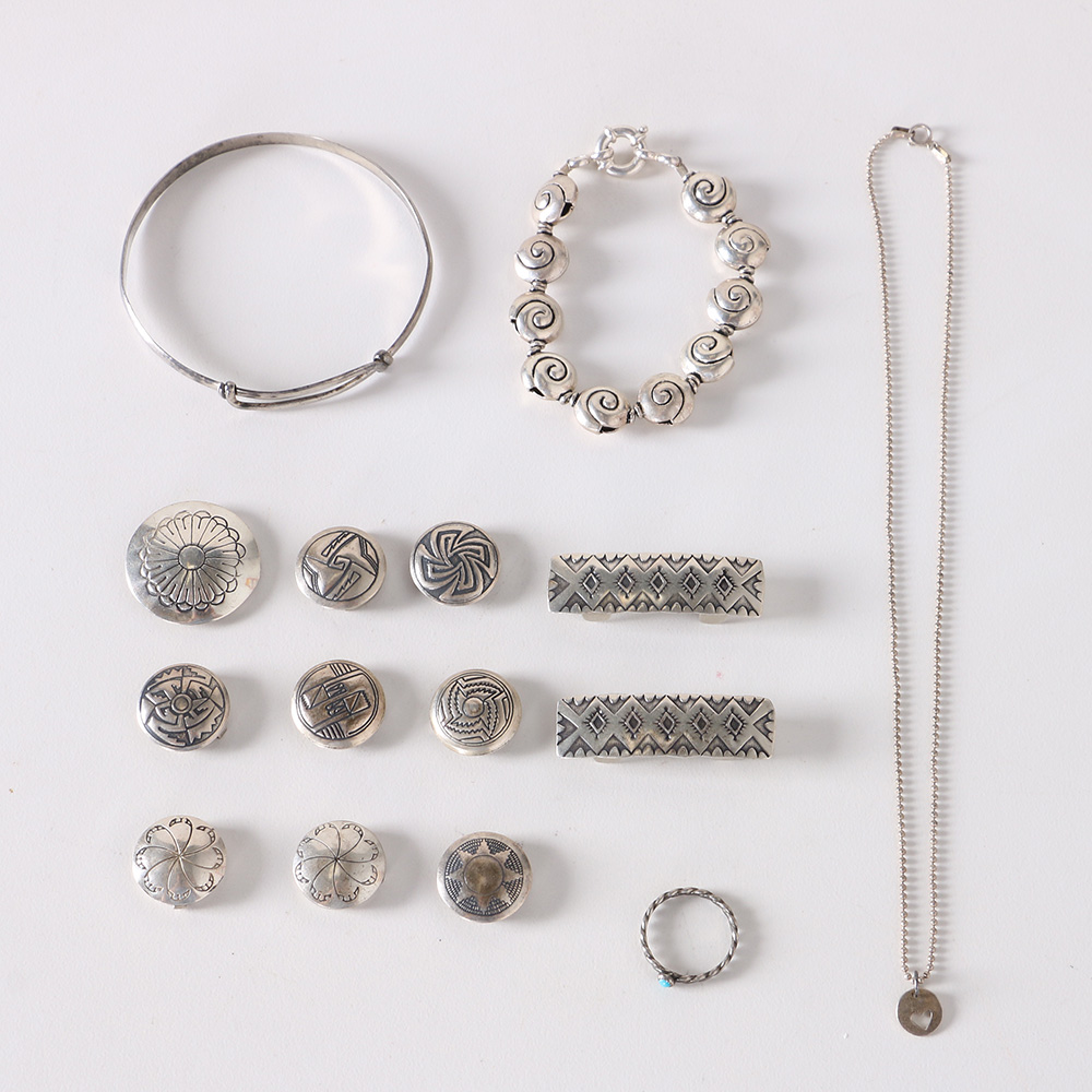 Silver Tone and Sterling Silver Jewelry