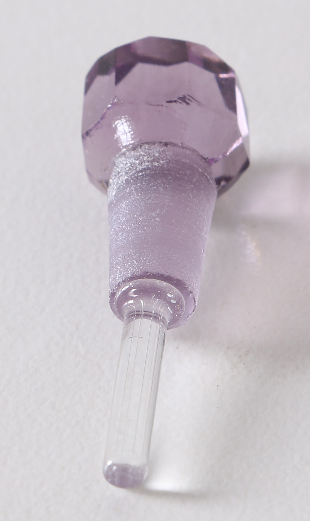 Ornate Art Glass Perfume Bottles with Vanity Trays