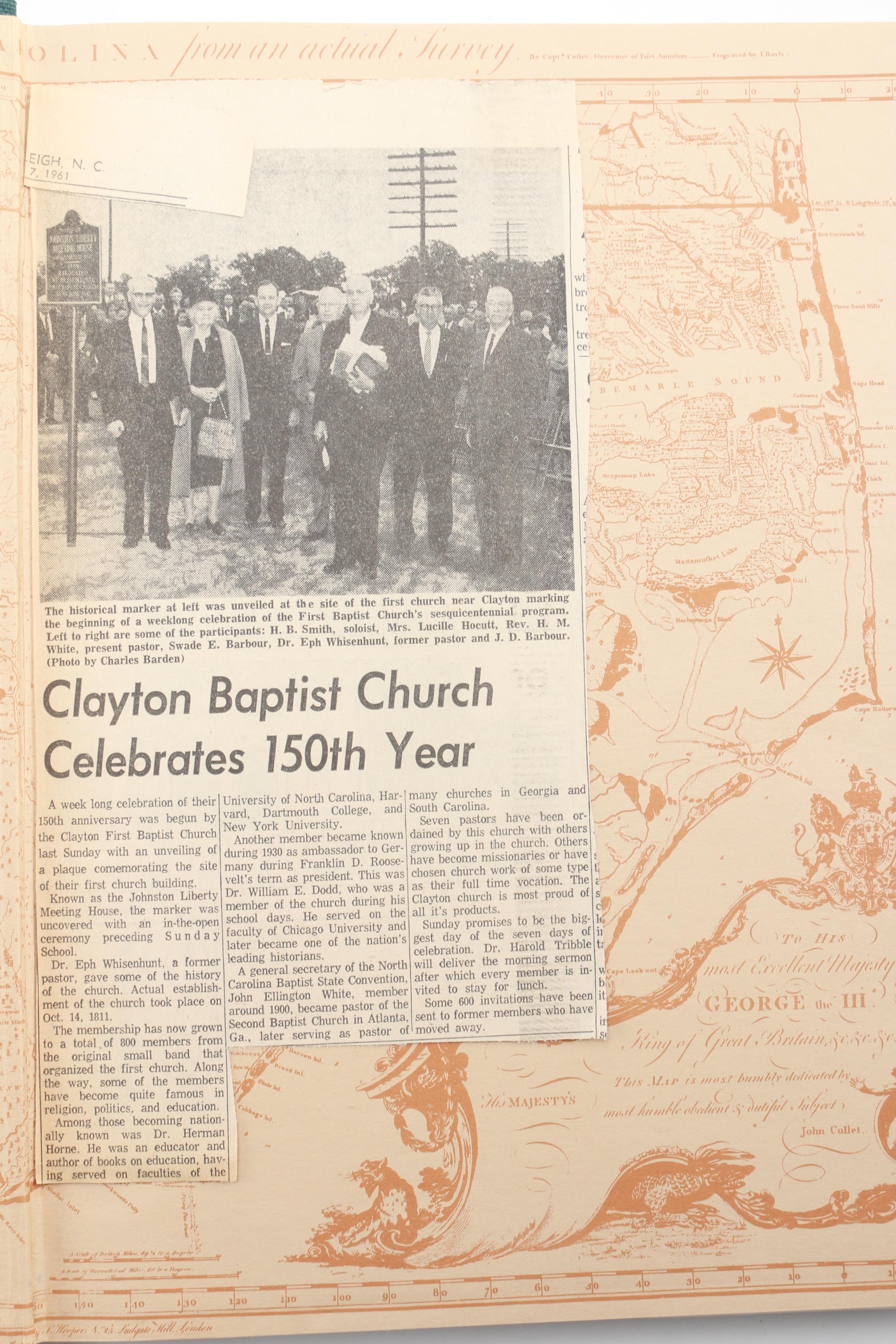 1941 "The Early Architecture of North Carolina: A Pictorial Survey"