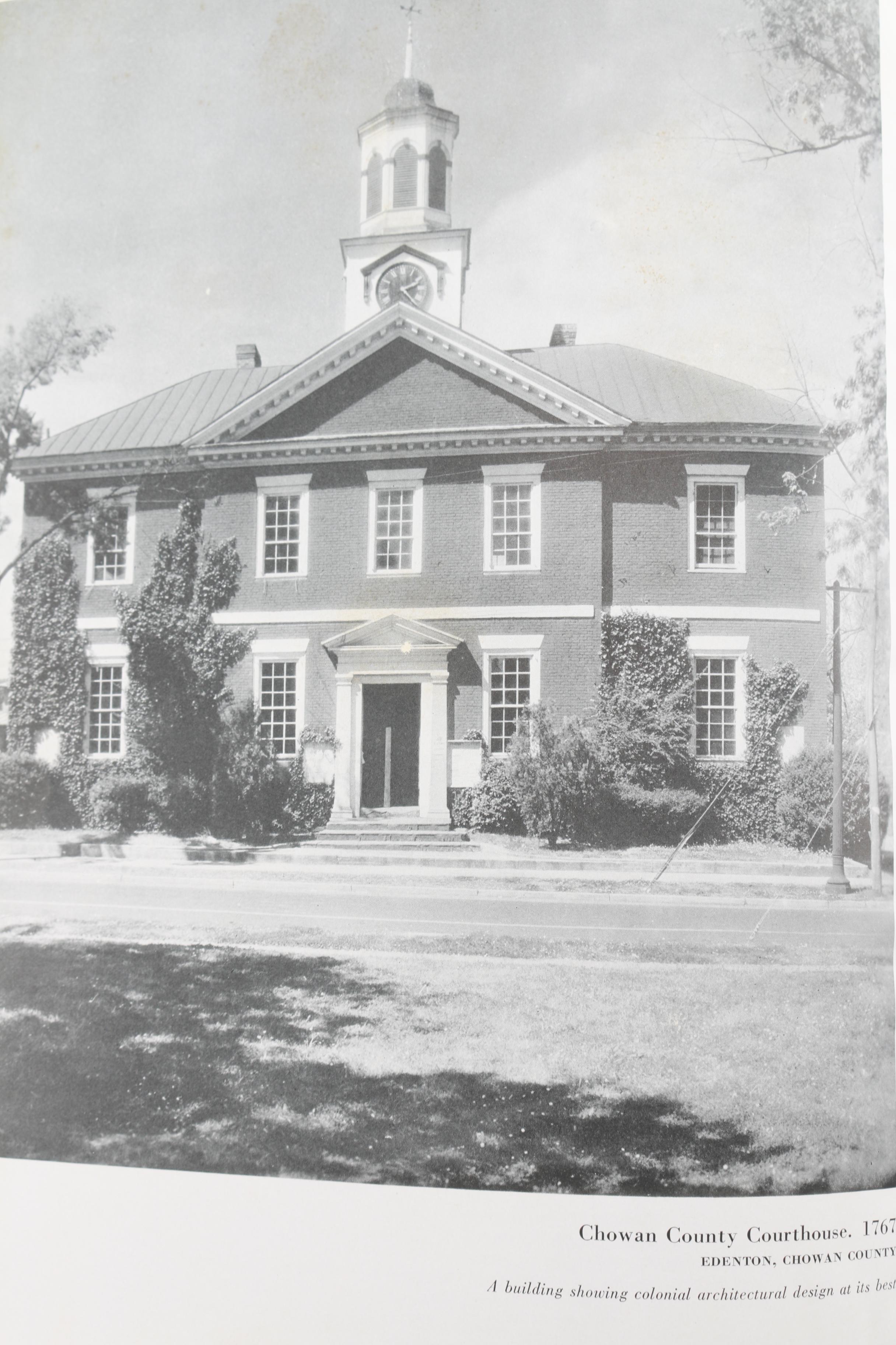 1941 "The Early Architecture of North Carolina: A Pictorial Survey"