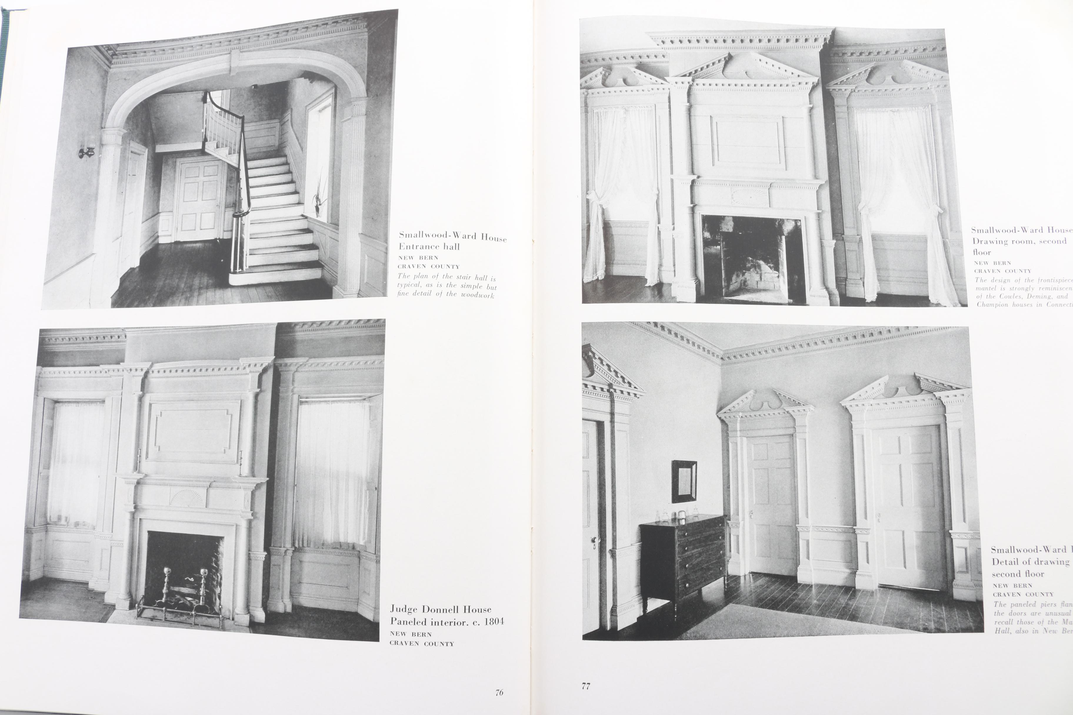 1941 "The Early Architecture of North Carolina: A Pictorial Survey"