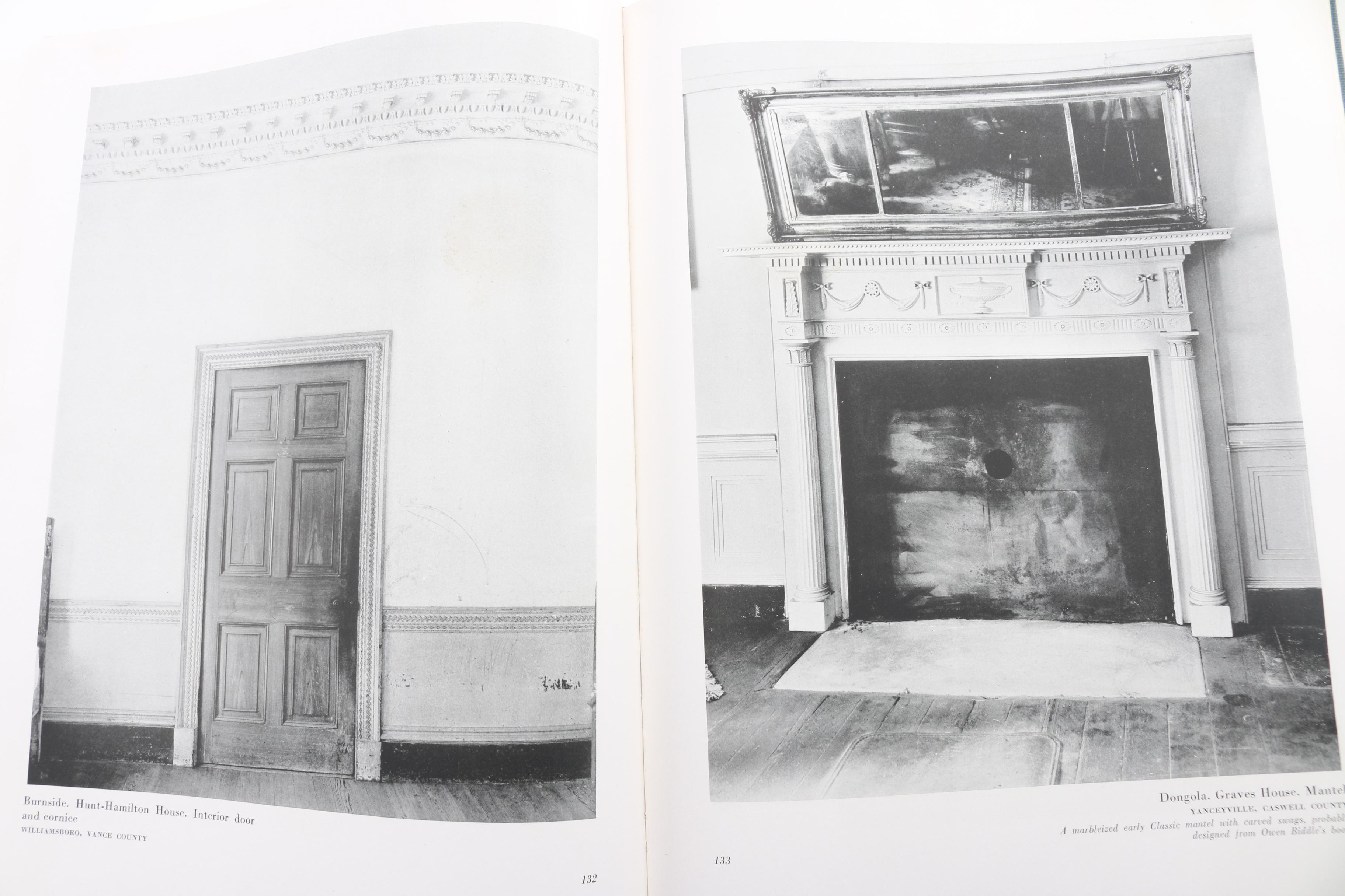 1941 "The Early Architecture of North Carolina: A Pictorial Survey"