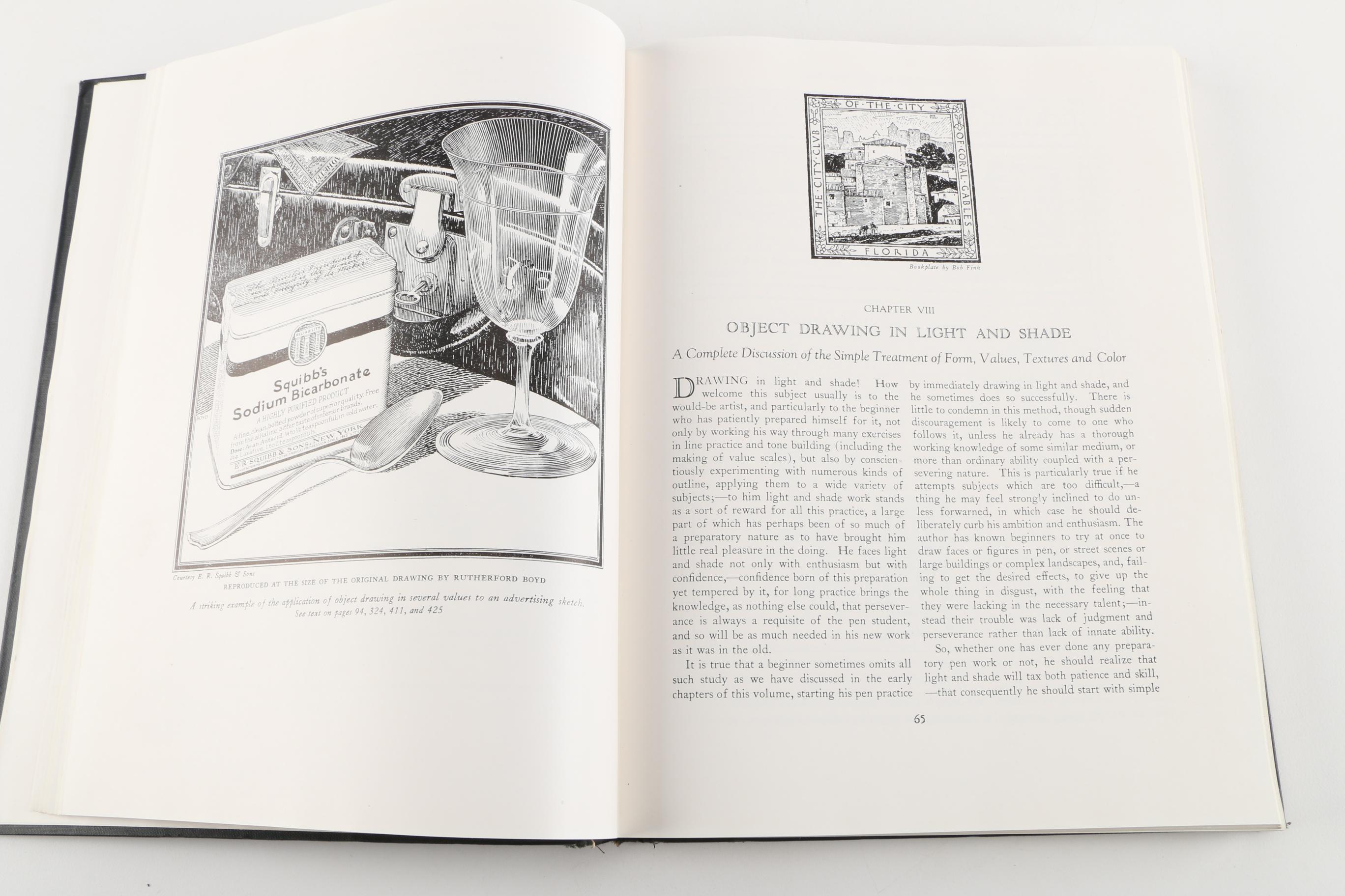 Fifth Printing "Drawing With Pen and Ink" by Franklin Booth