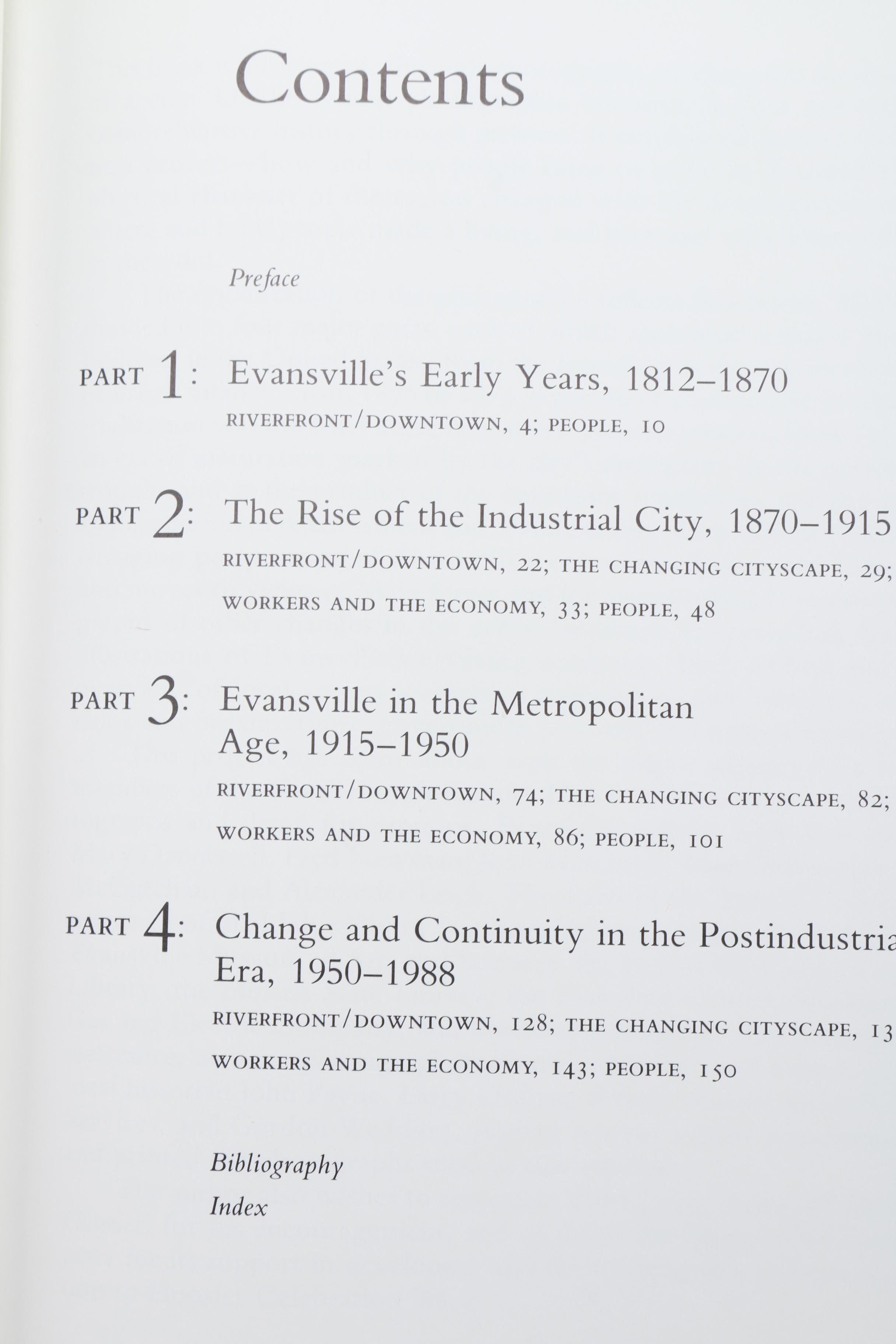 1988 "An Evansville Album" by Darrel E. Bigham