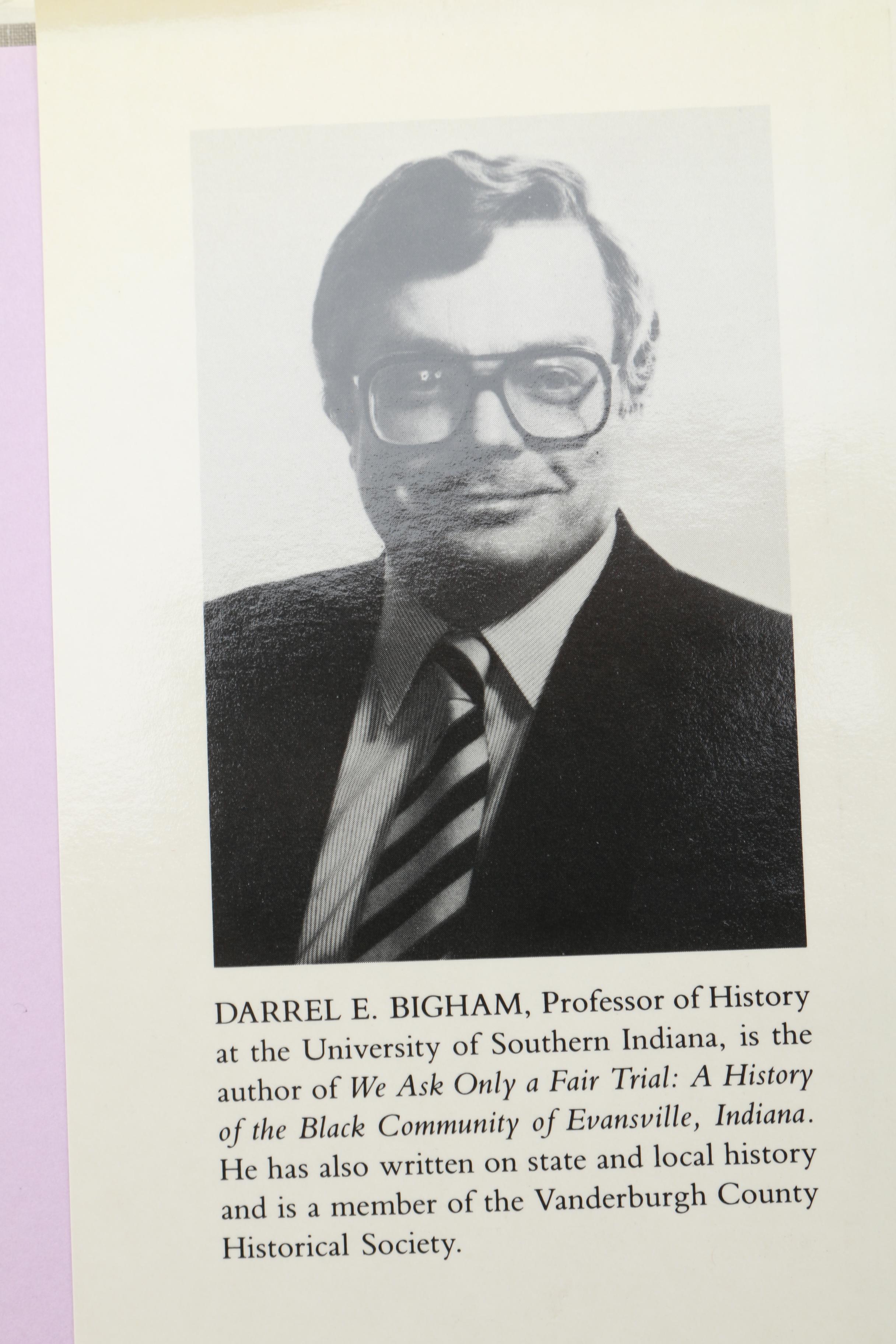 1988 "An Evansville Album" by Darrel E. Bigham