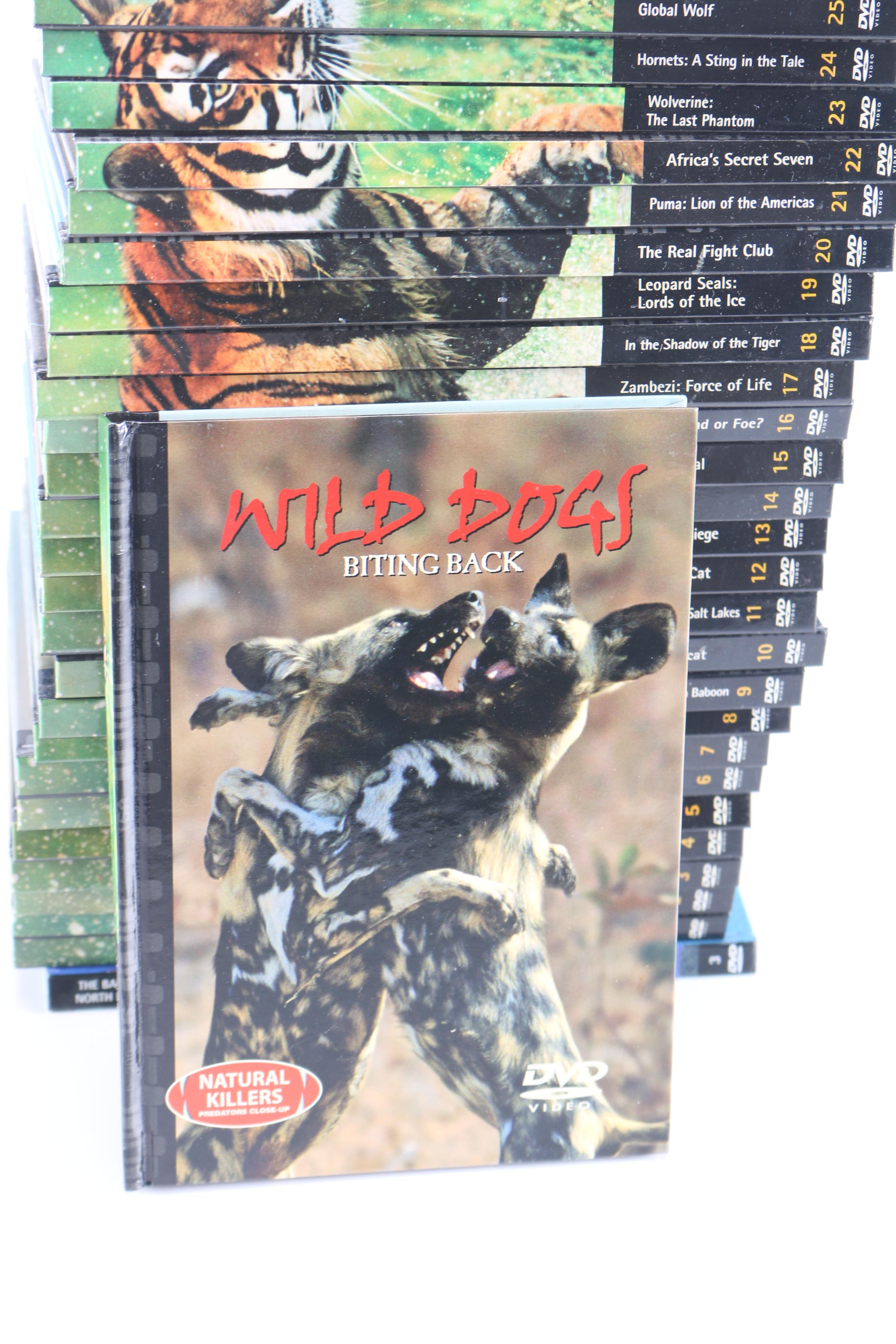 "Natural Killers" Wildlife Theme DVD Collection