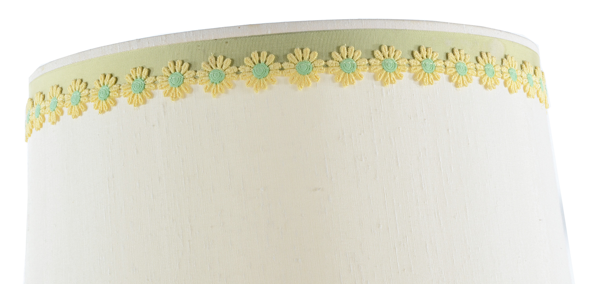 Mid Century Pierced Ceramic Table Lamp