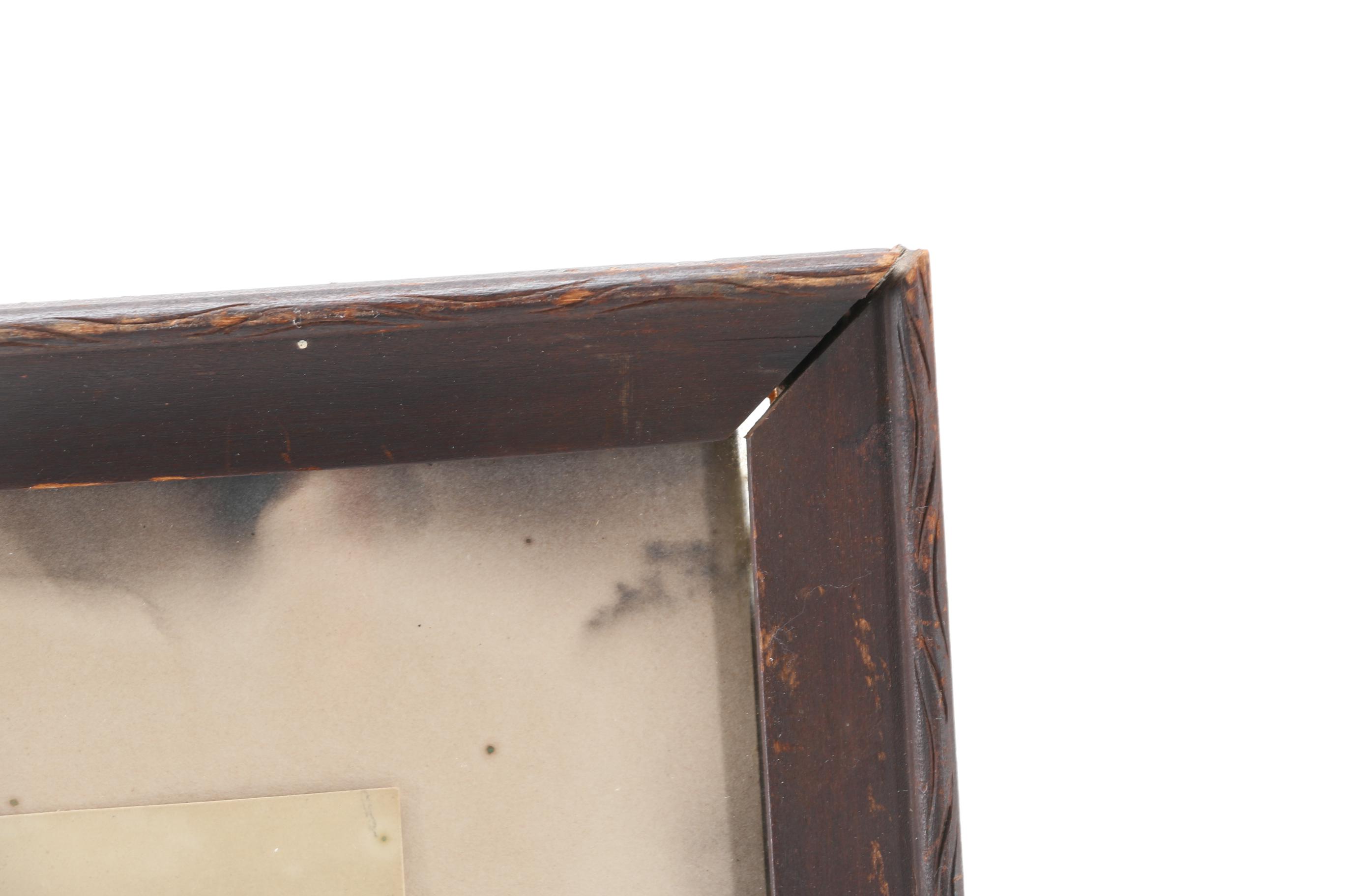 Framed Gelatin Silver Photographs of Boats