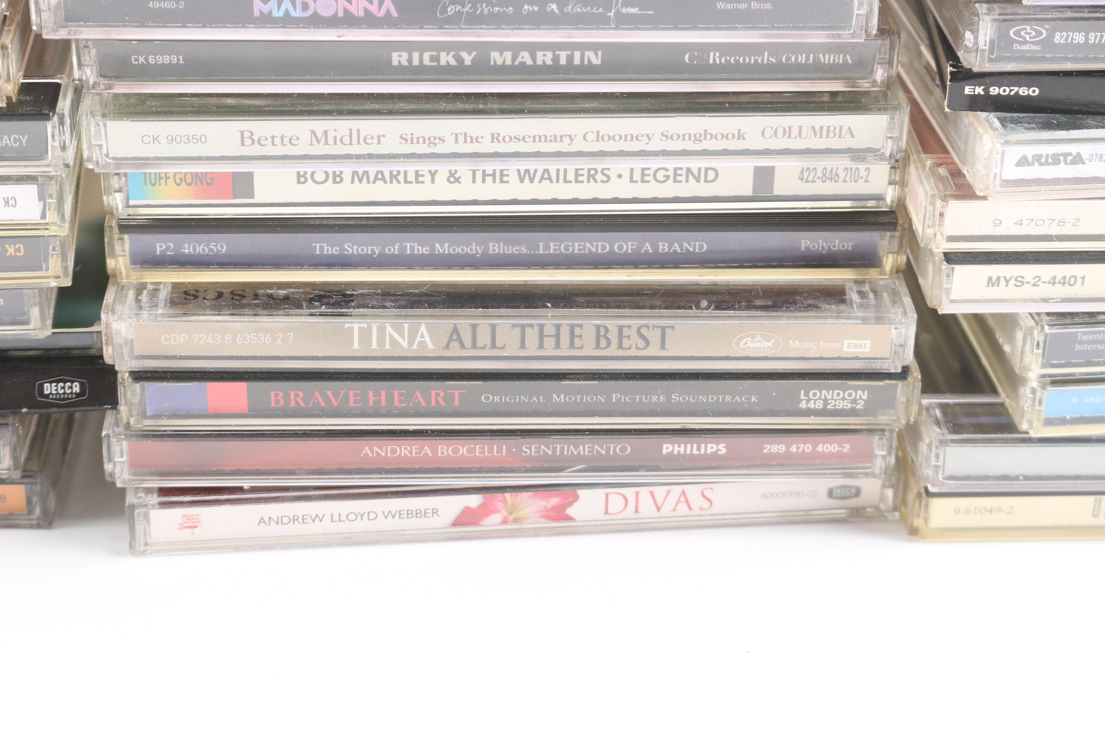 Pink Floyd, Rod Stewart and Other Rock/Pop CDs