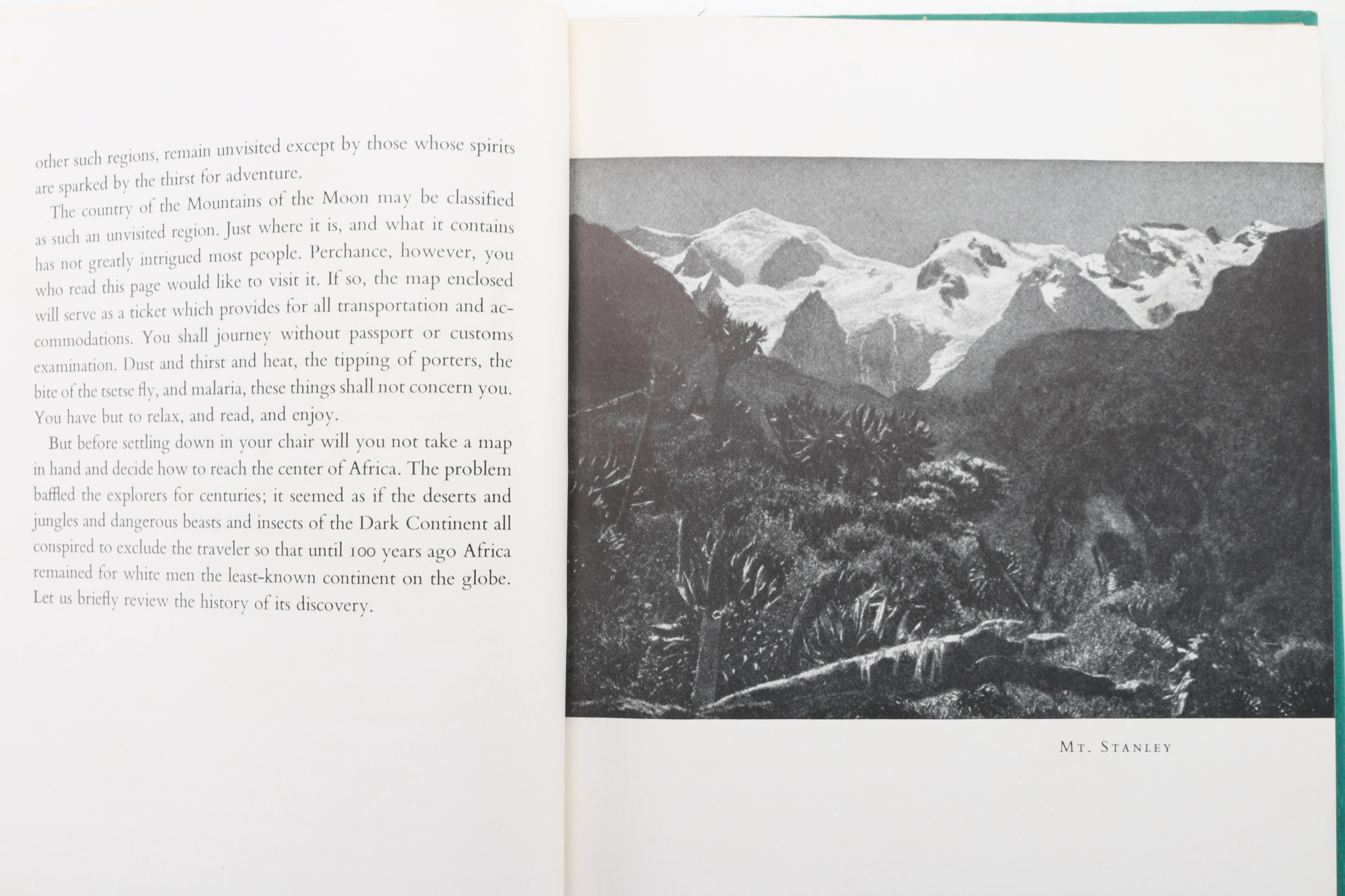 "The Country of the Mountains of the Moon" by Adrian Van Sinderen