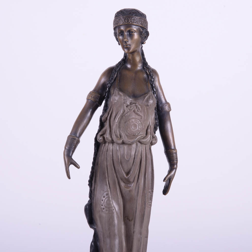 Reproduction Bronze Sculpture After D.H. Chiparus