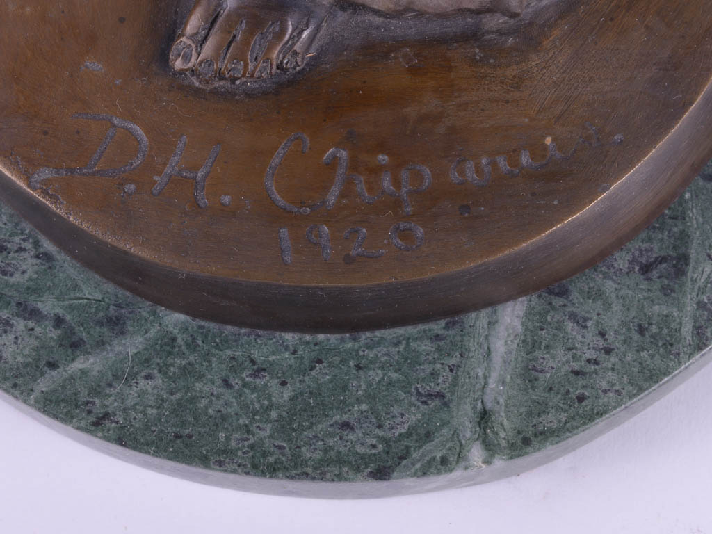 Reproduction Bronze Sculpture After D.H. Chiparus