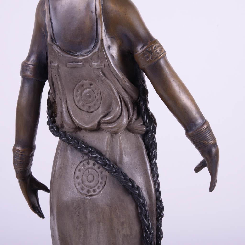 Reproduction Bronze Sculpture After D.H. Chiparus