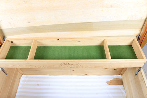 Franklin White Cedar Chest