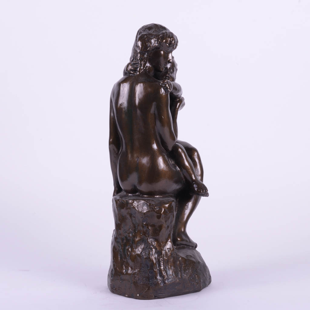 Reproduction Sculpture of Auguste Rodin's "Brother and Sister"