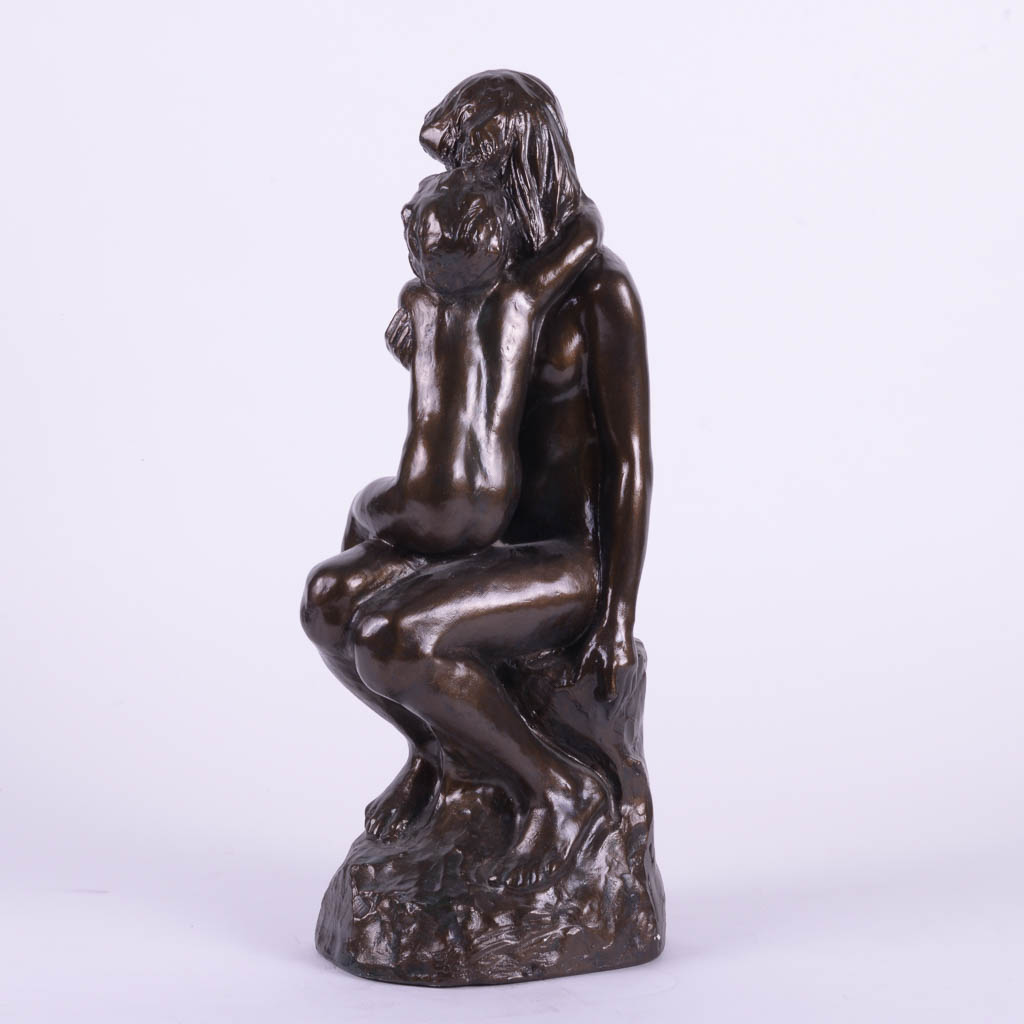 Reproduction Sculpture of Auguste Rodin's "Brother and Sister"