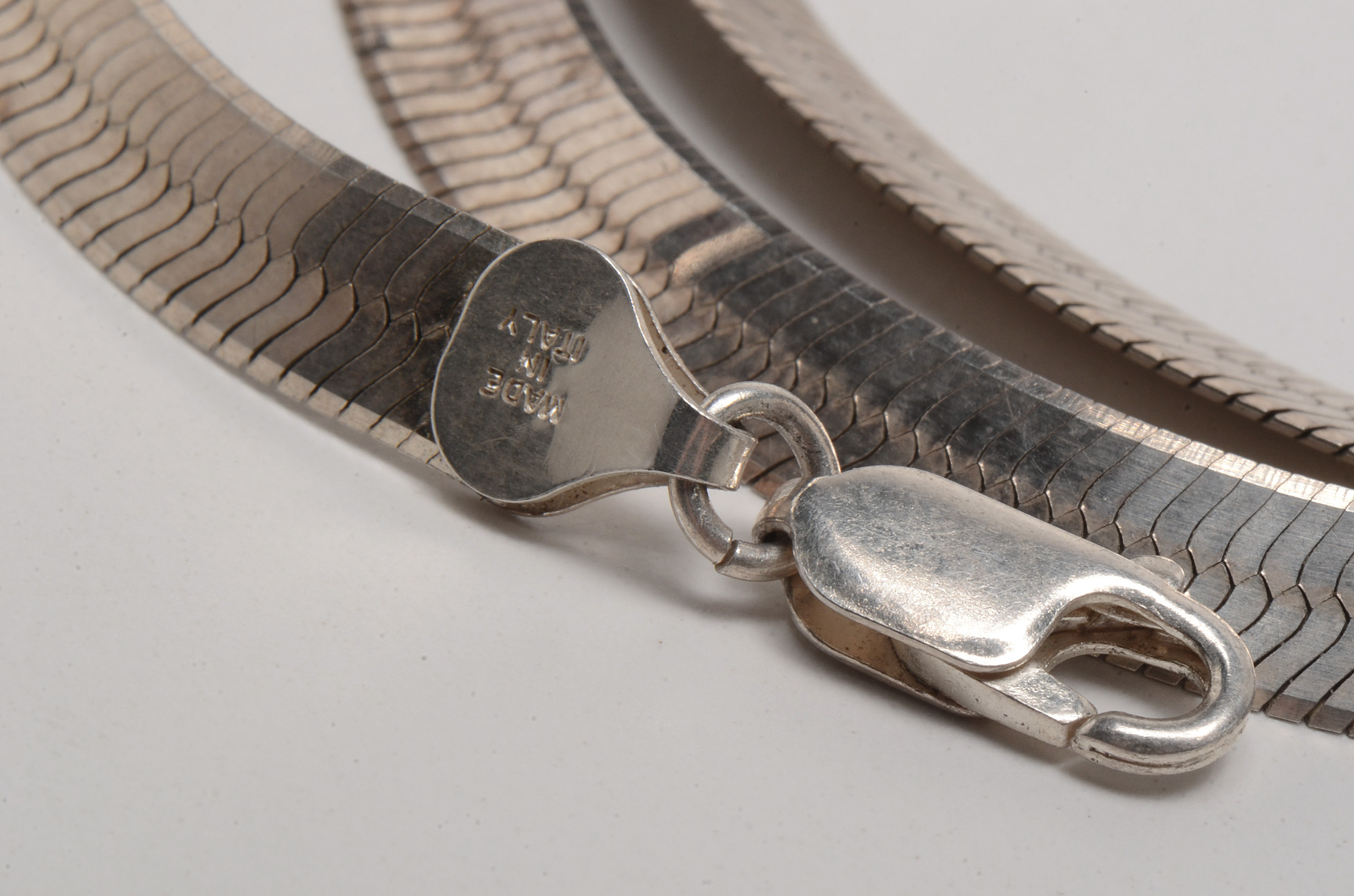 Group of Italian Sterling Silver Jewelry