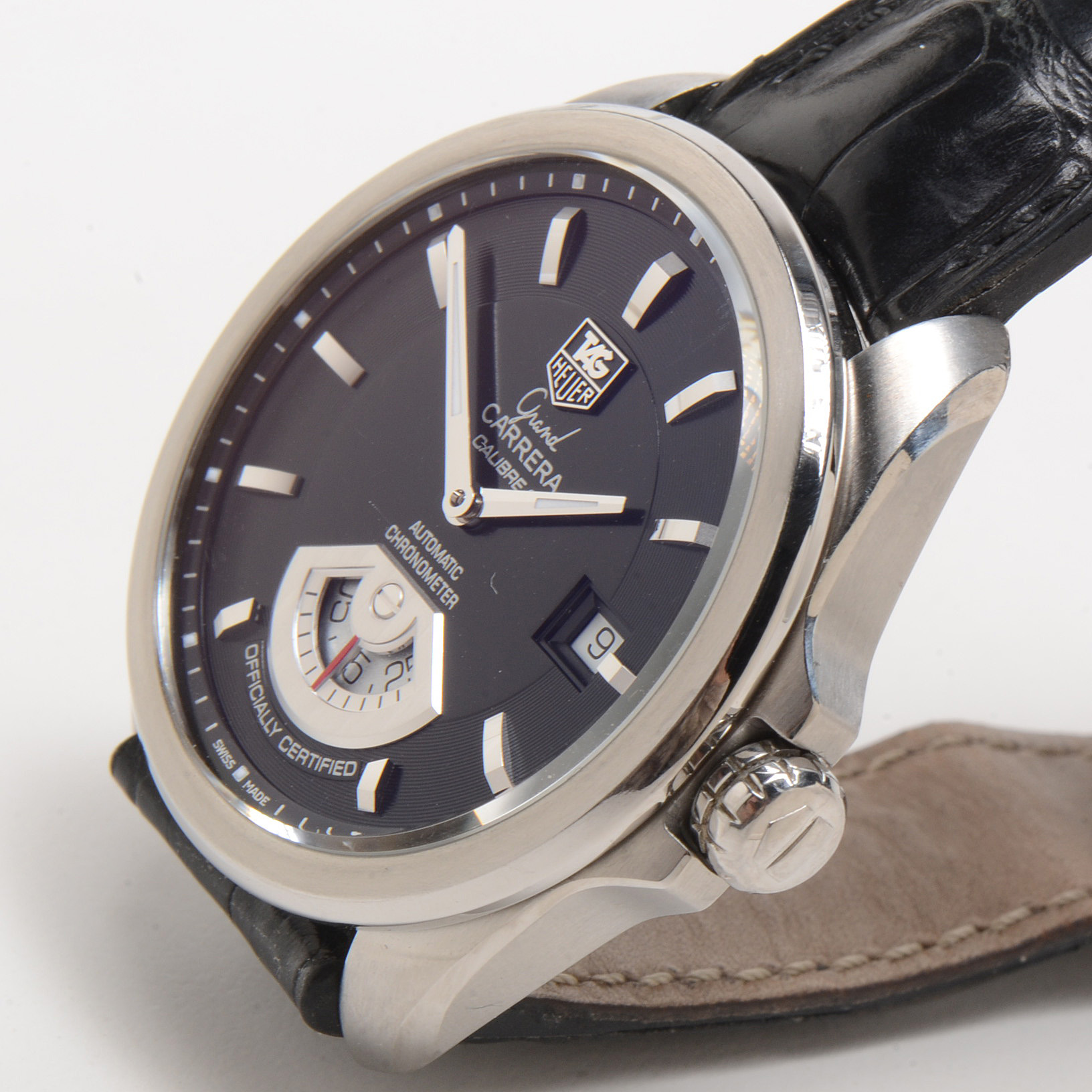 Men's Tag Heuer Grand Carrera Caliber 6 RS Steel Automatic Watch