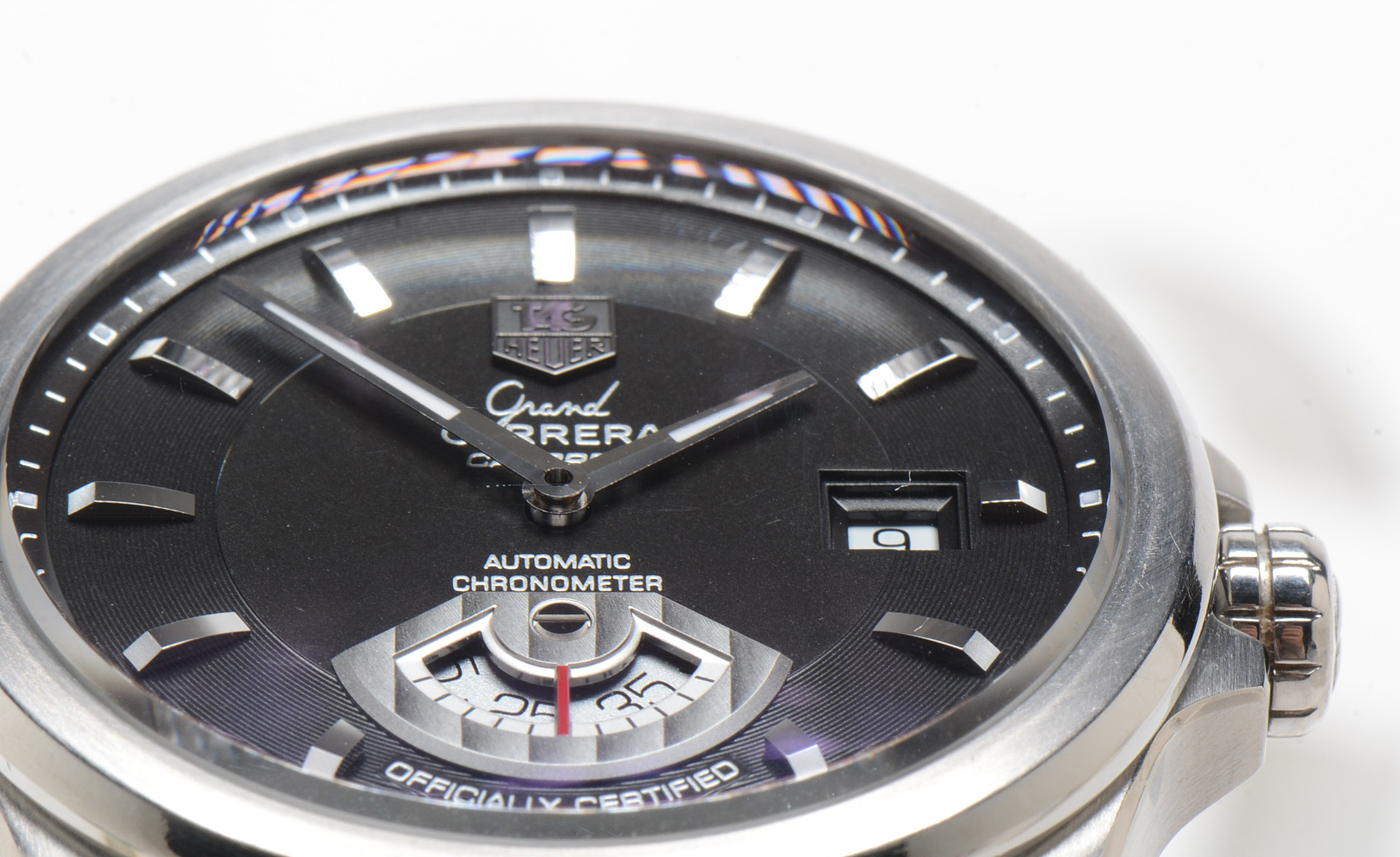 Men's Tag Heuer Grand Carrera Caliber 6 RS Steel Automatic Watch